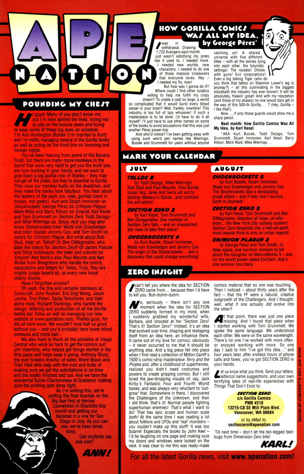 Read online Section Zero comic -  Issue #1 - 27