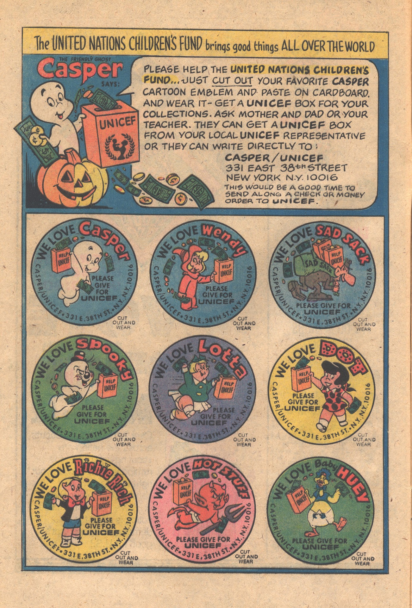 Read online Spooky comic -  Issue #154 - 4