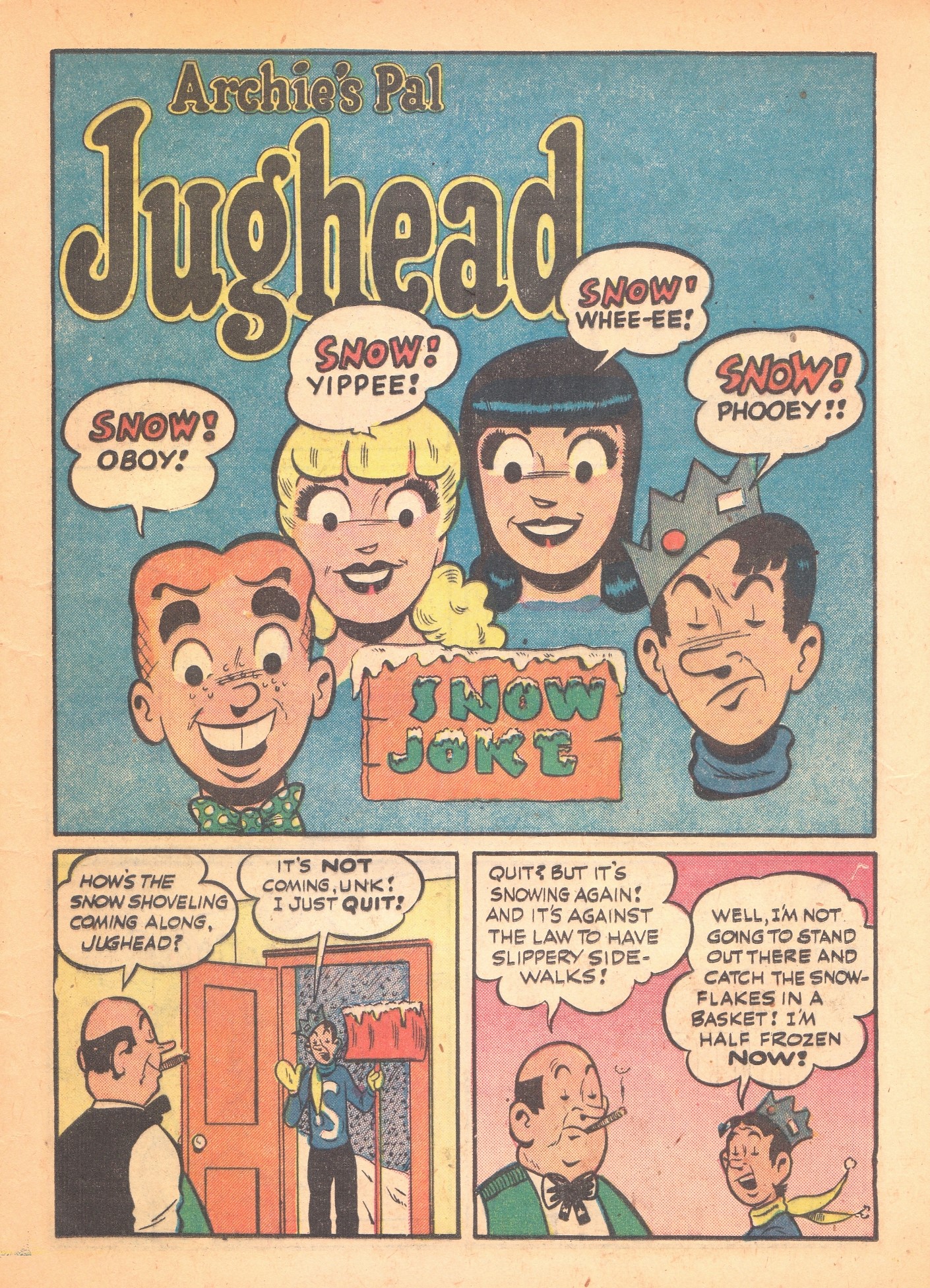Read online Archie's Pal Jughead comic -  Issue #10 - 13