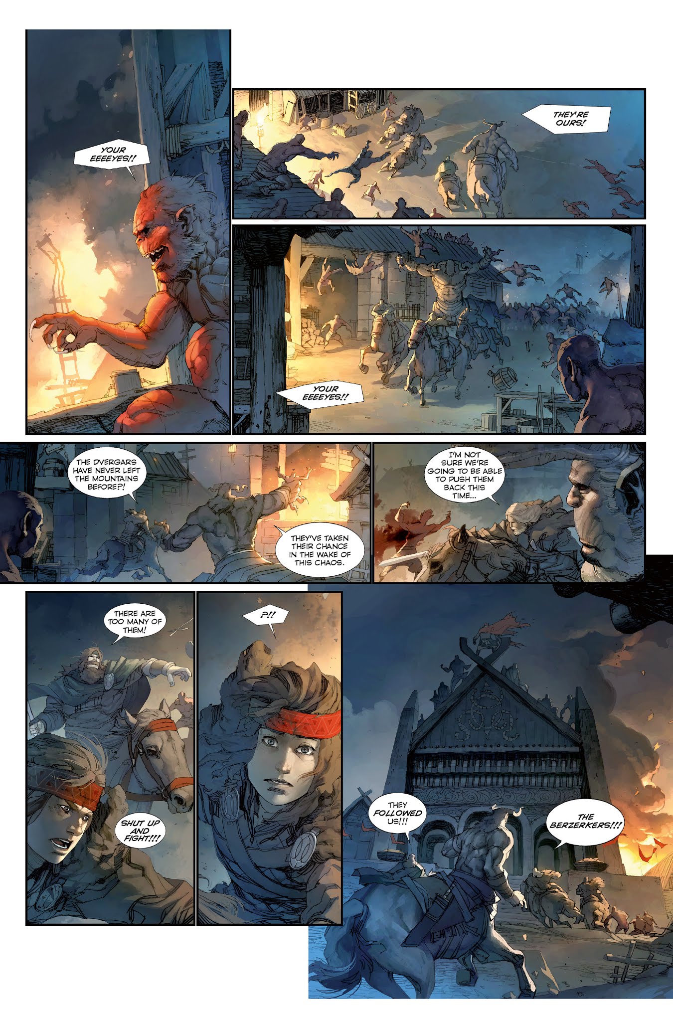 Read online Konungar: War of Crowns comic -  Issue #3 - 31