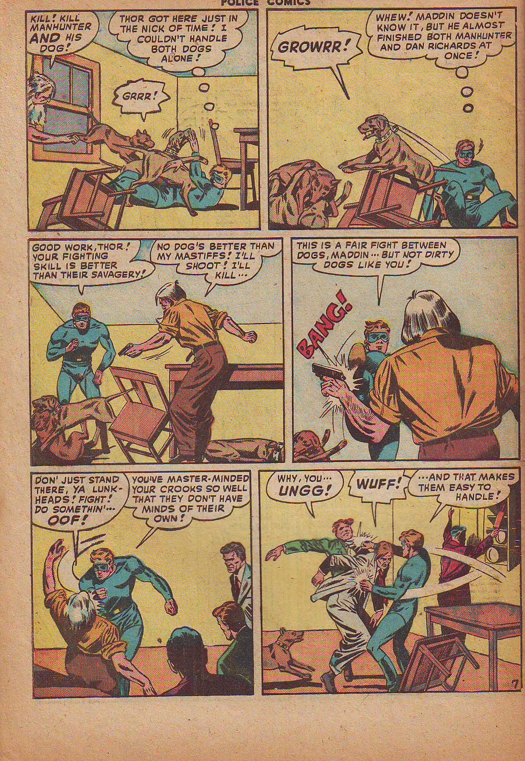 Read online Police Comics comic -  Issue #85 - 48