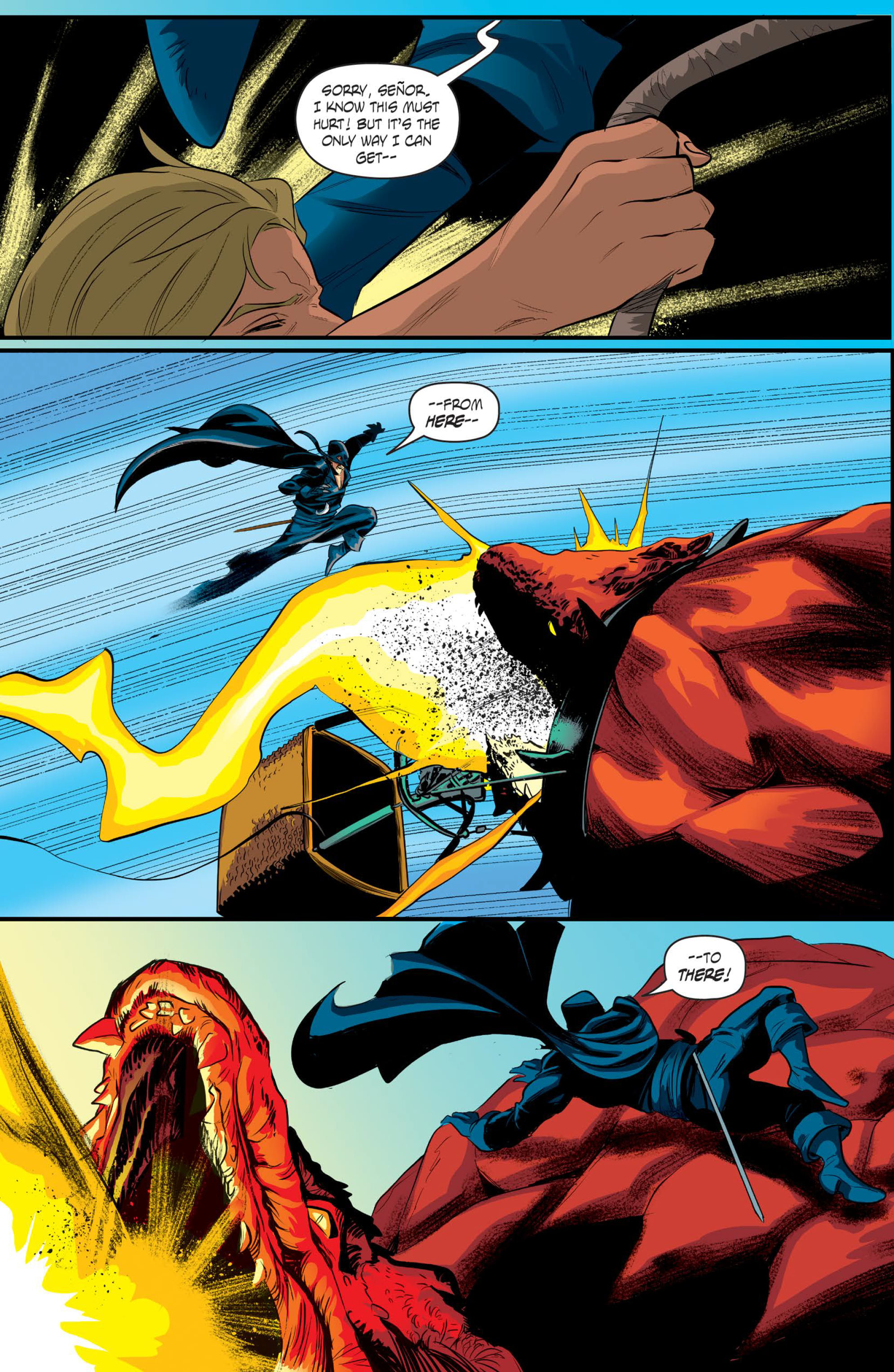 Read online Zorro Flights comic -  Issue #2 - 7