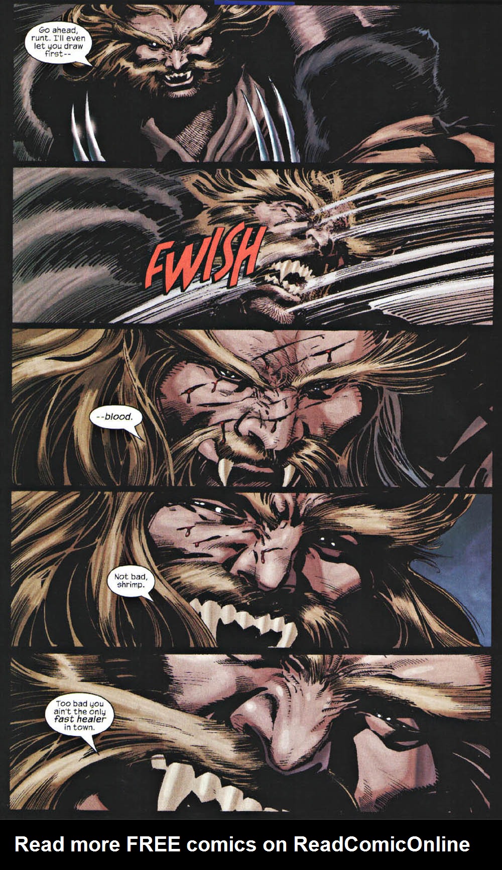 Read online X-Men 2 Movie Prequel: Wolverine comic -  Issue # Full - 15