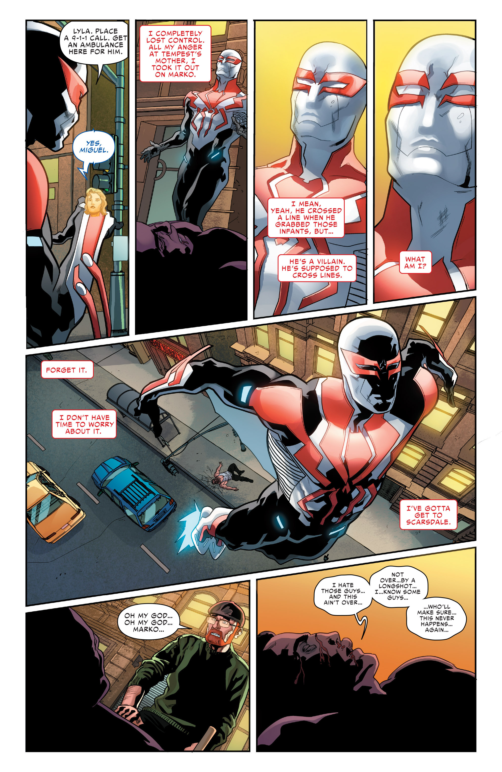 Read online Spider-Man 2099 (2015) comic -  Issue #9 - 13