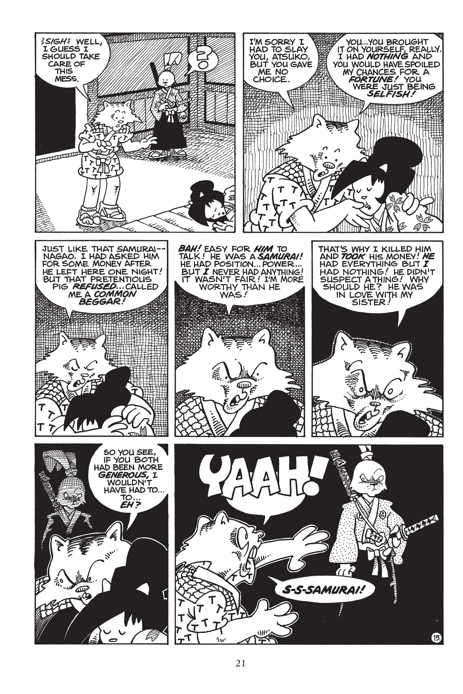 Read online Usagi Yojimbo (1987) comic -  Issue # _TPB 5 - 22