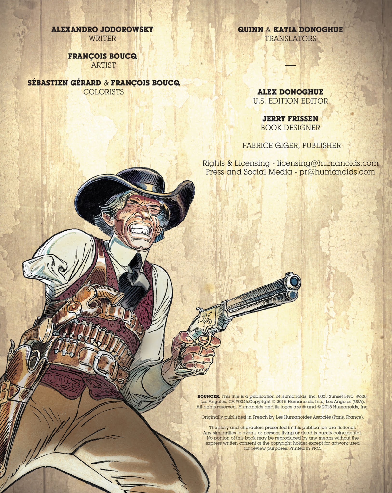 Read online Bouncer comic -  Issue #5 - 3