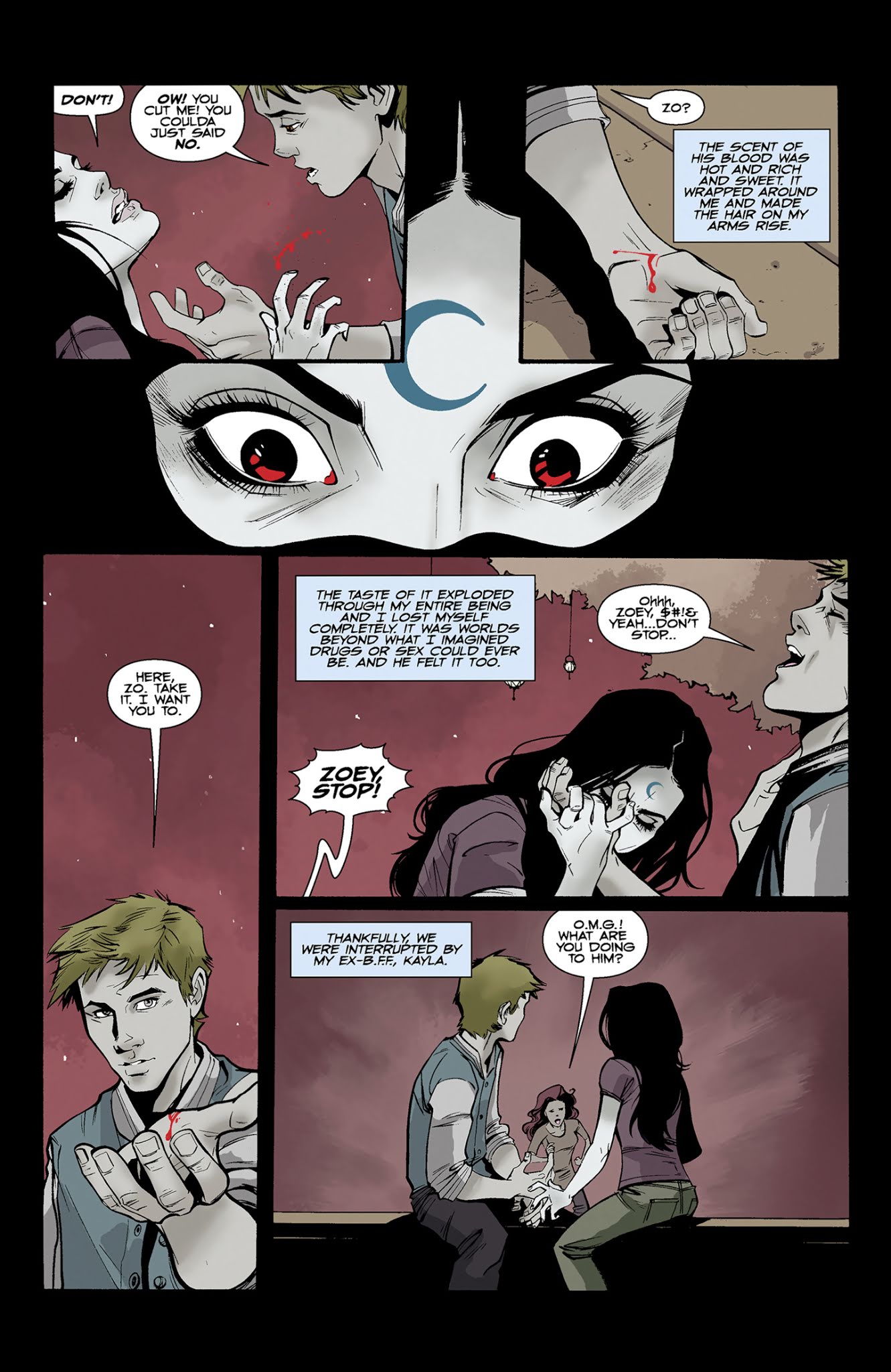 Read online House of Night comic -  Issue #5 - 8