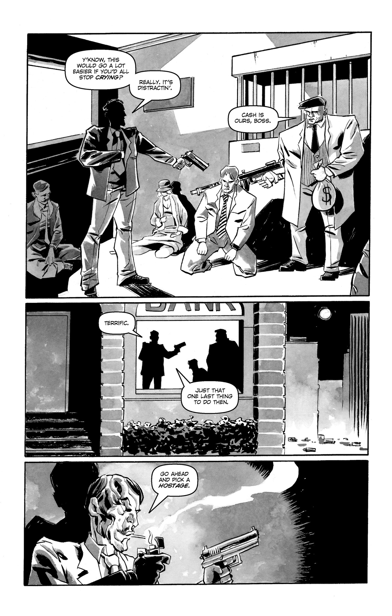 Read online Masks & Mobsters comic -  Issue #6 - 4