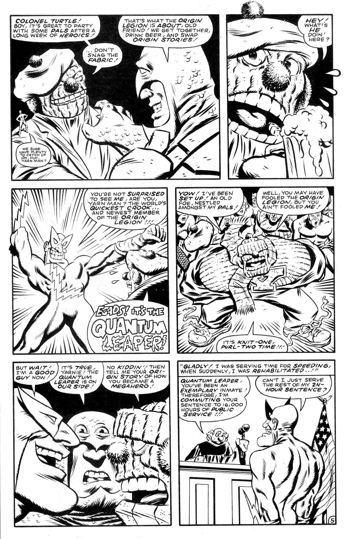 Read online Yarn Man comic -  Issue # Full - 7