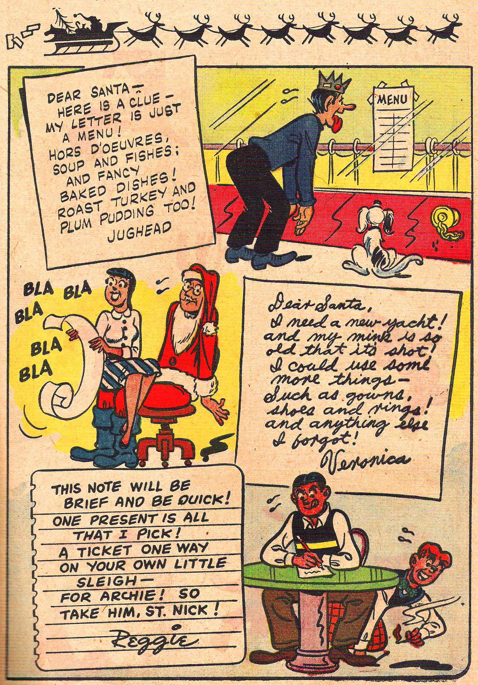 Read online Archie's Christmas Stocking comic -  Issue #6 - 41