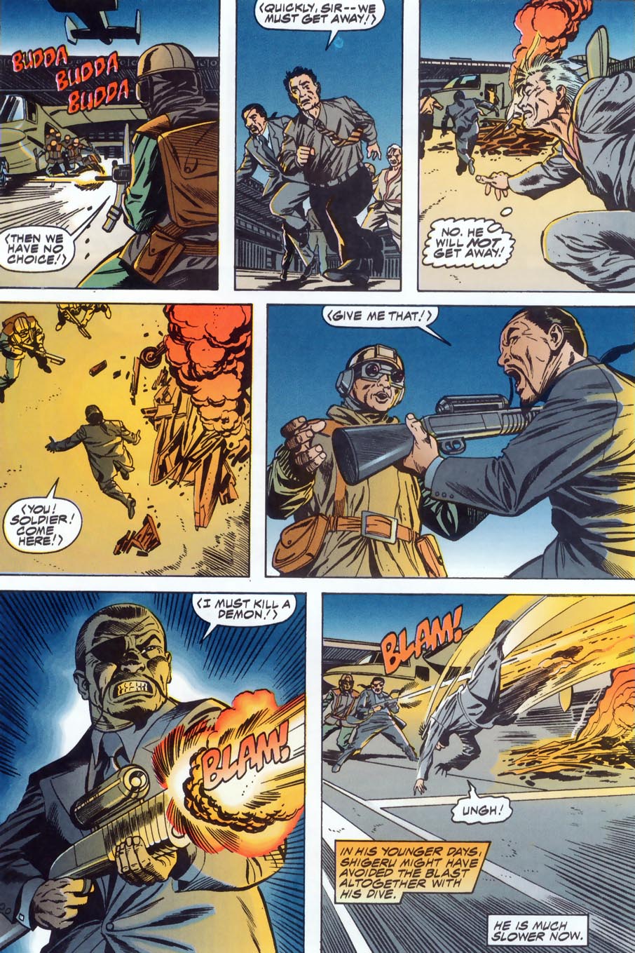 Read online Shadowmasters comic -  Issue #4 - 33