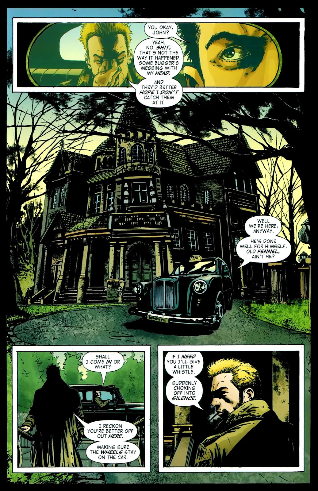 John Constantine Hellblazer All His Engines Read John Constantine