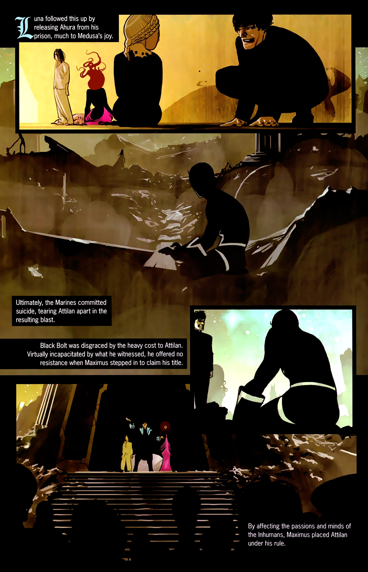 Read online War of Kings Saga comic -  Issue # Full - 14