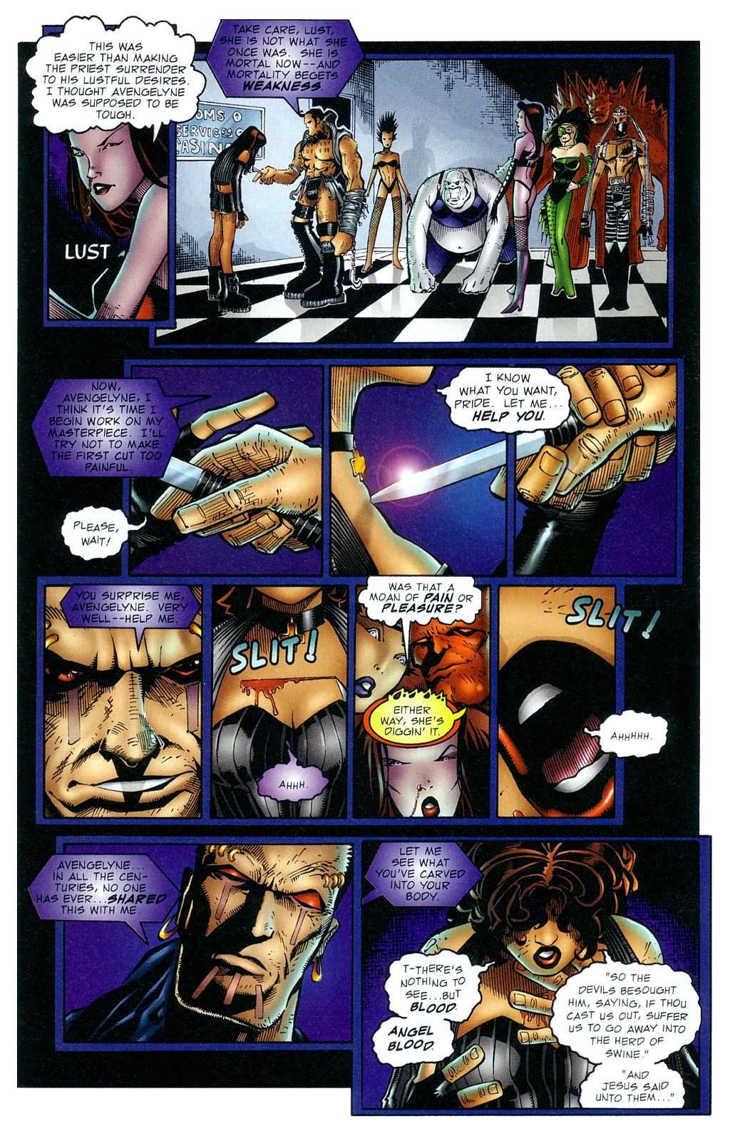 Read online Avengelyne: Deadly Sins comic -  Issue #2 - 6