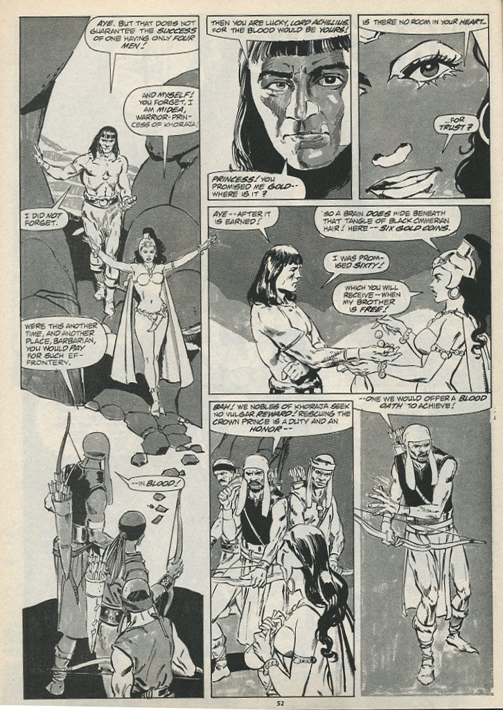Read online The Savage Sword Of Conan comic -  Issue #181 - 54