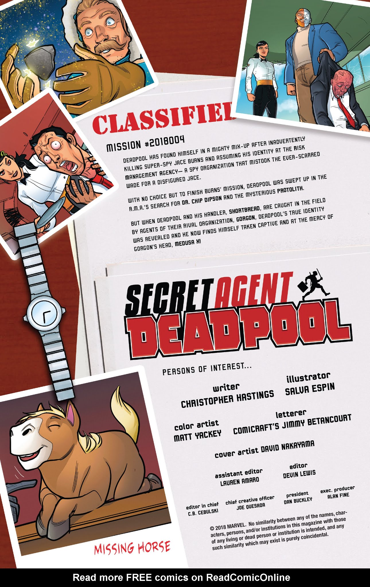 Read online Deadpool: Secret Agent Deadpool comic -  Issue #4 - 2