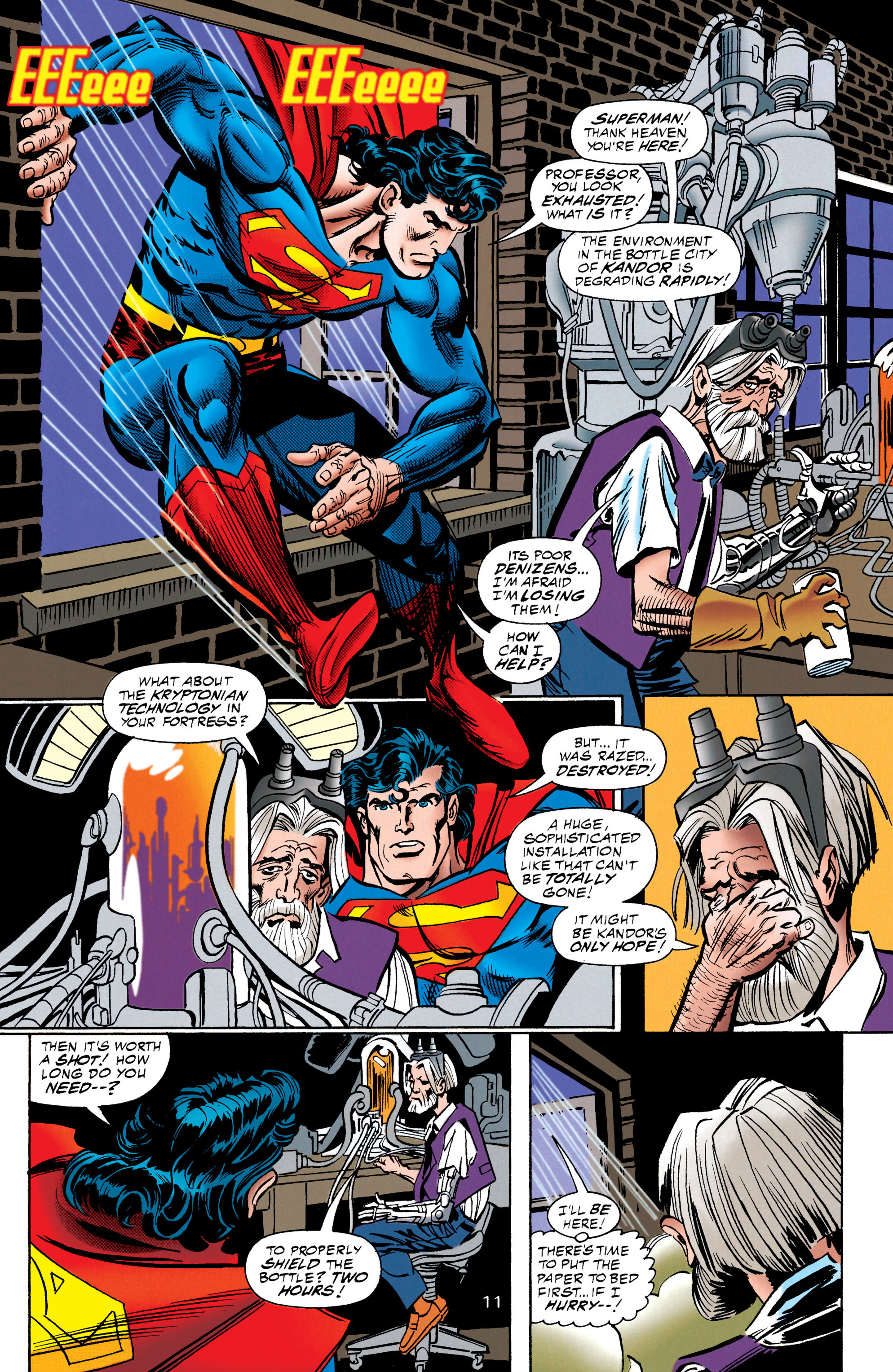 Read online Superman: The Man of Steel (1991) comic -  Issue #61 - 11