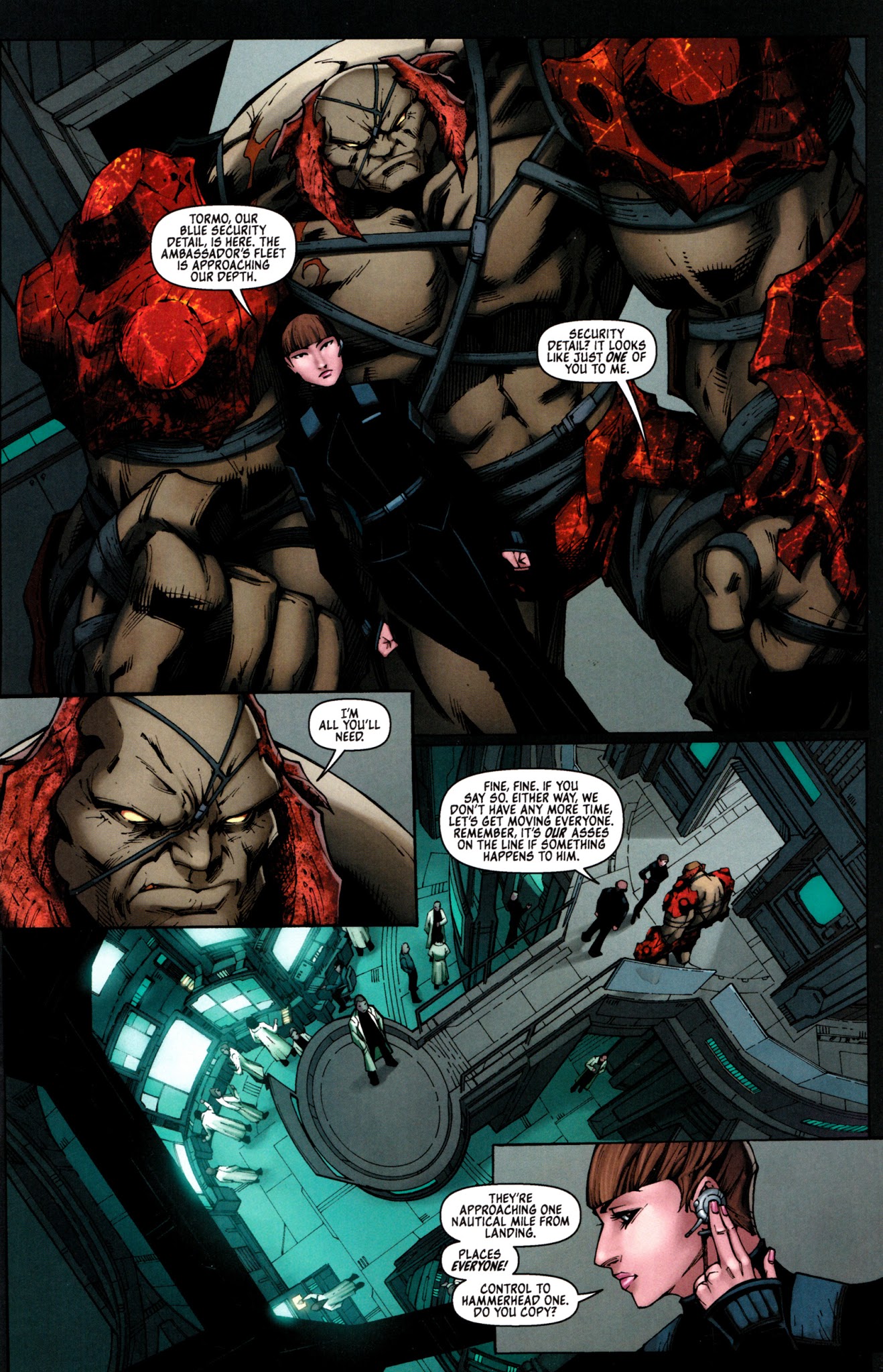 Read online Michael Turner's Fathom: Kiani comic -  Issue #1 - 9