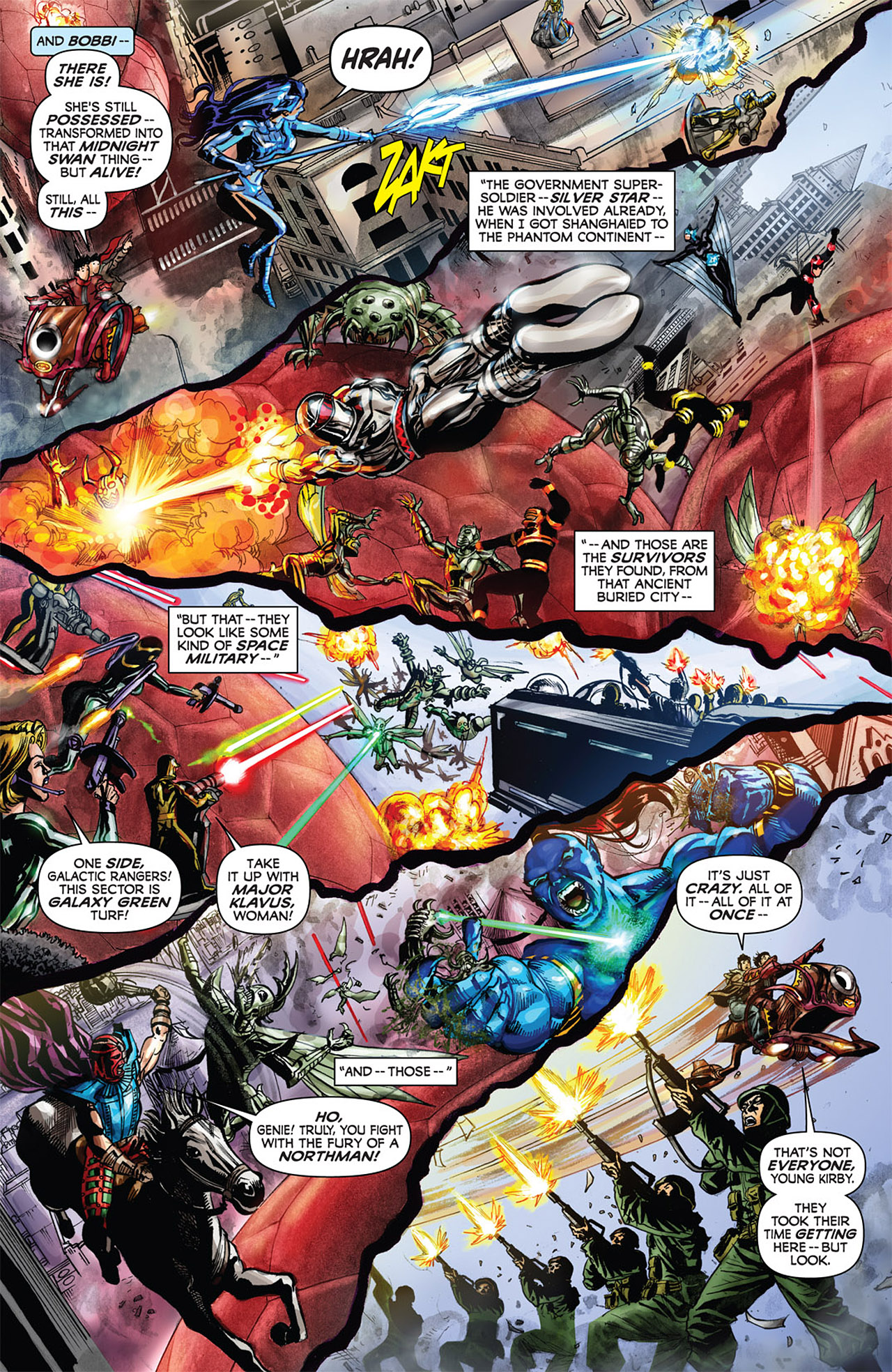 Read online Kirby: Genesis comic -  Issue #7 - 8