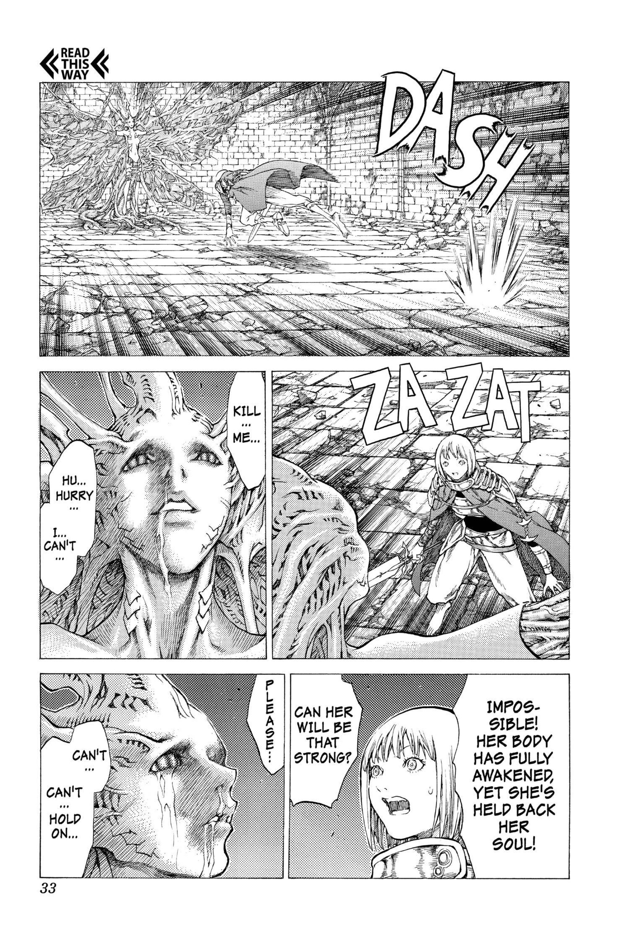Read online Claymore comic -  Issue #9 - 32