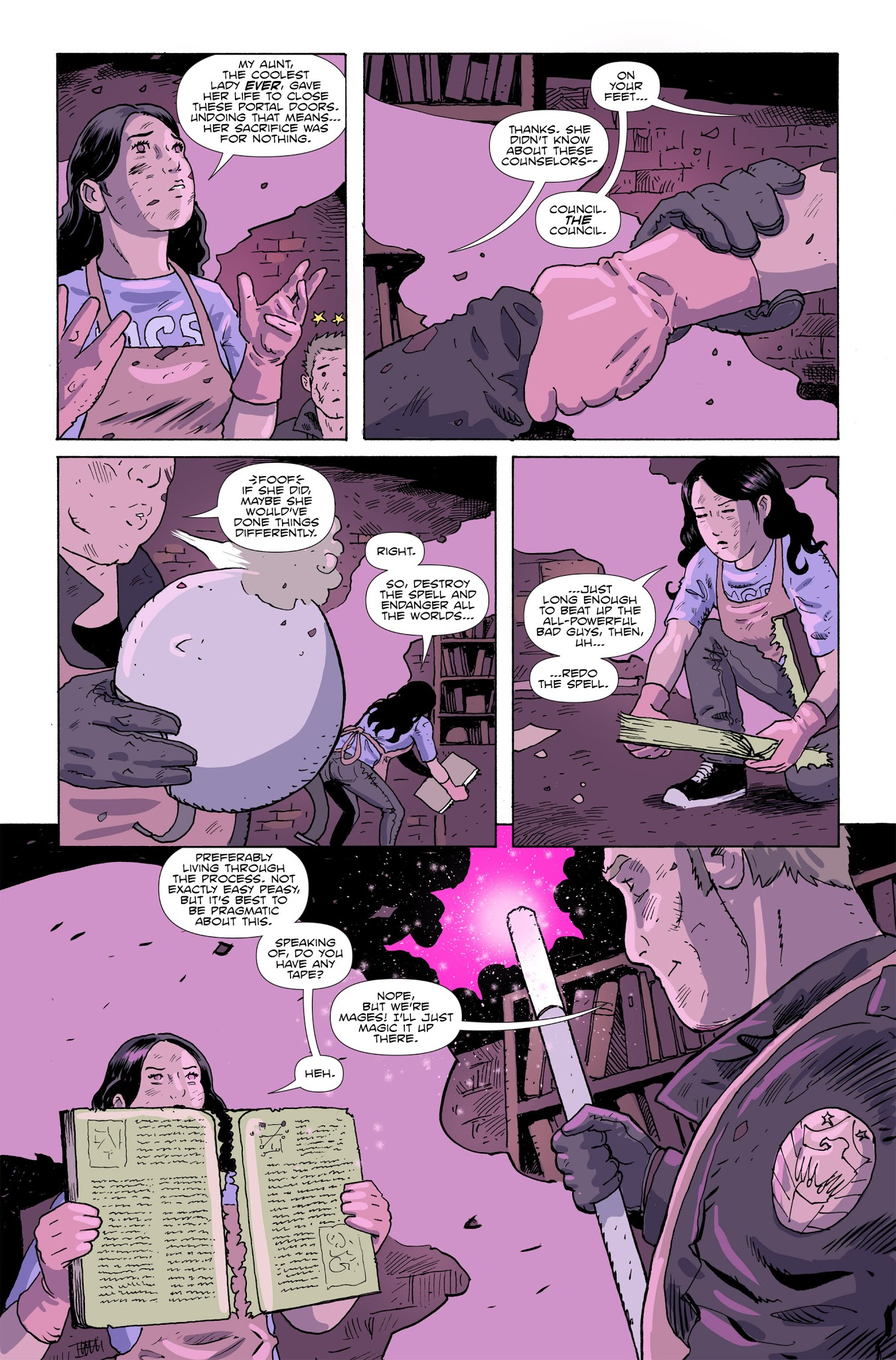 Read online Amelia Cole and the Impossible Fate comic -  Issue #4 - 4
