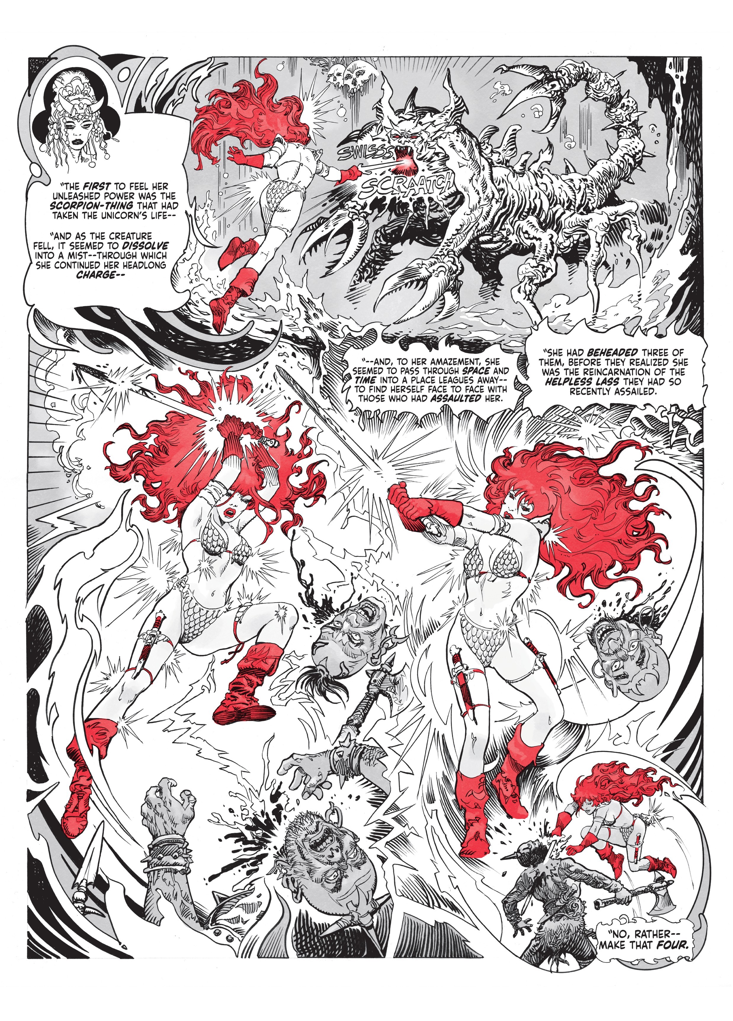 Read online Red Sonja: Ballad of the Red Goddess comic -  Issue # TPB - 35
