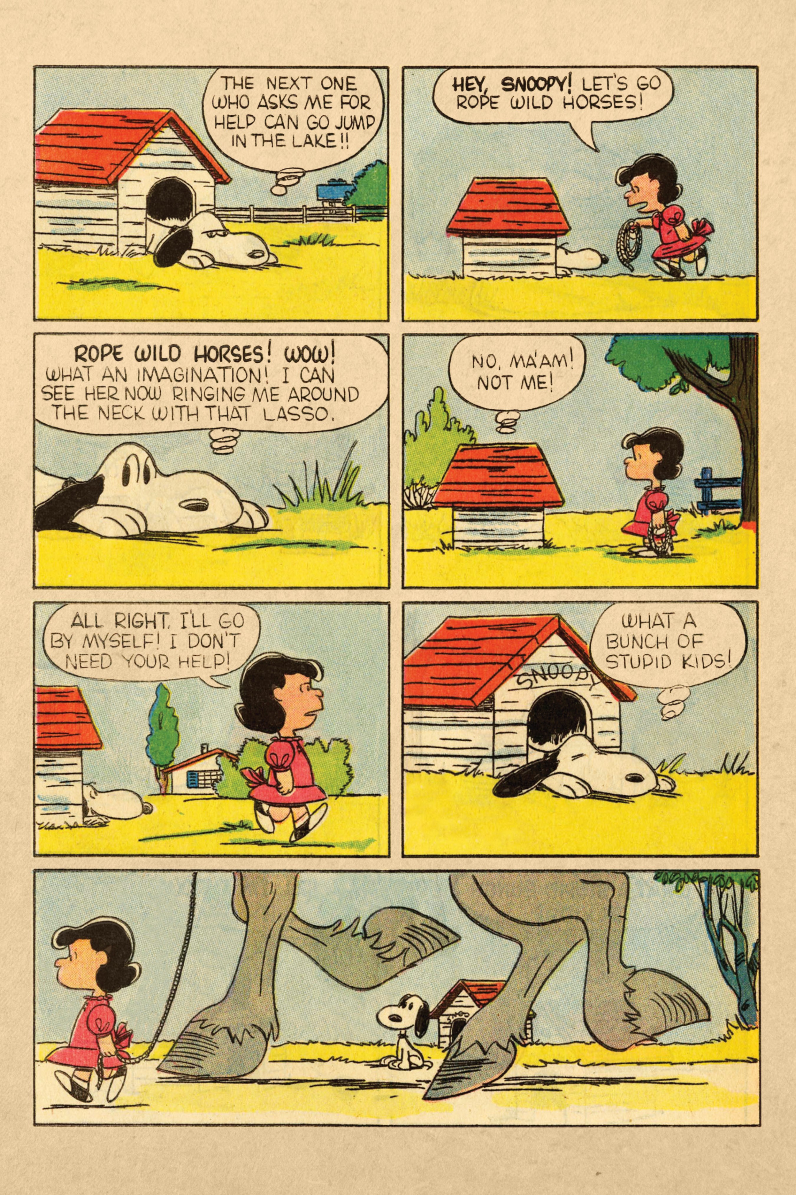 Read online Peanuts Dell Archive comic -  Issue # TPB (Part 2) - 92