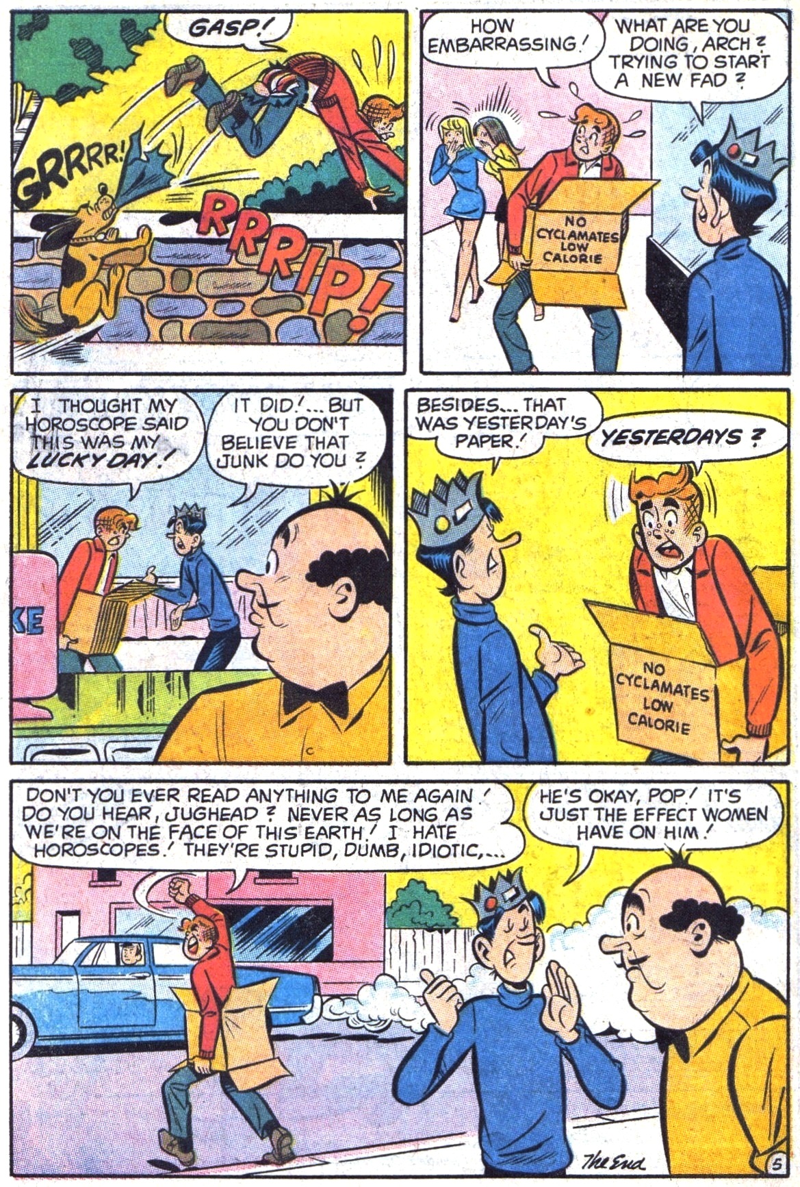Read online Life With Archie (1958) comic -  Issue #106 - 34