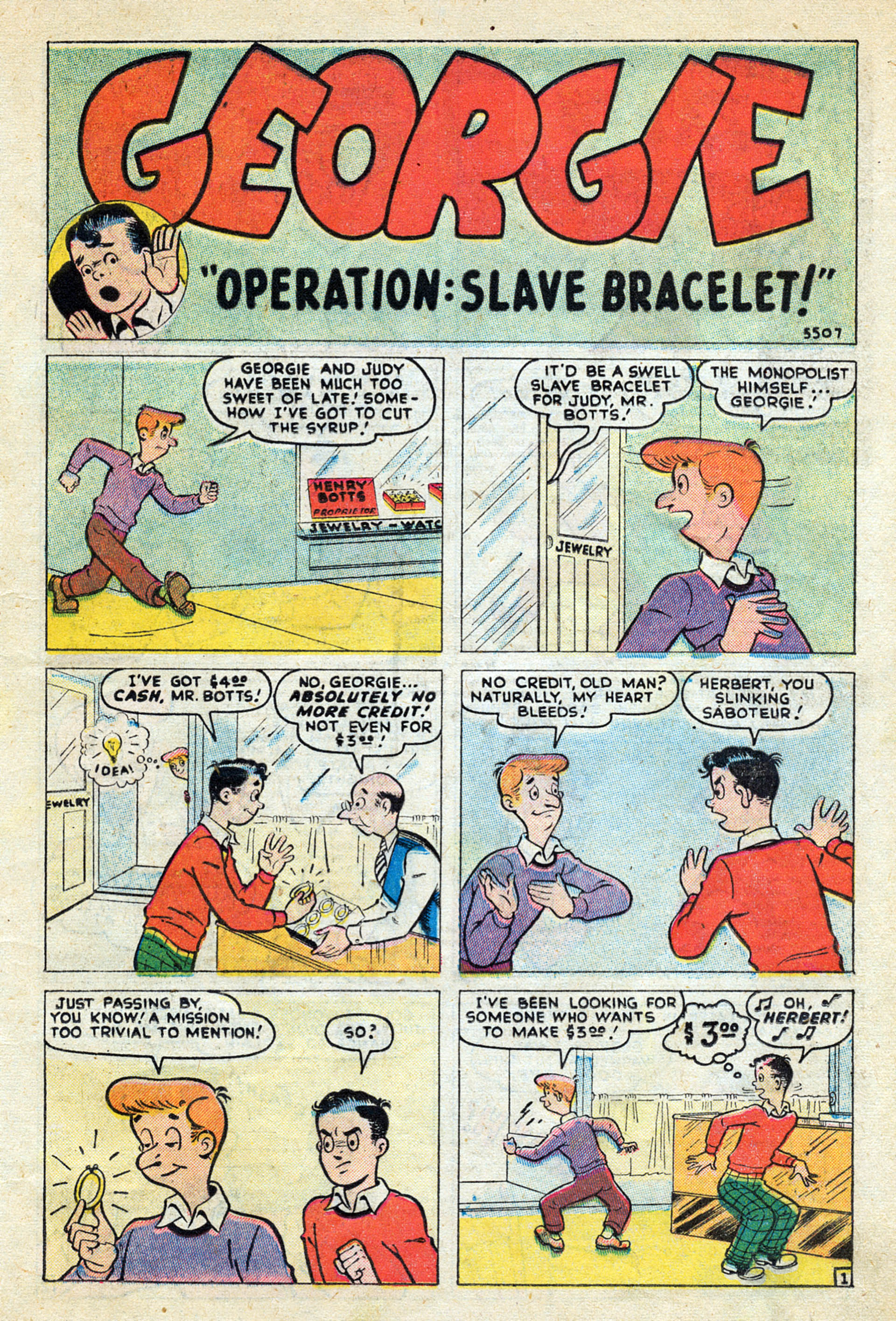 Read online Georgie Comics (1949) comic -  Issue #28 - 11