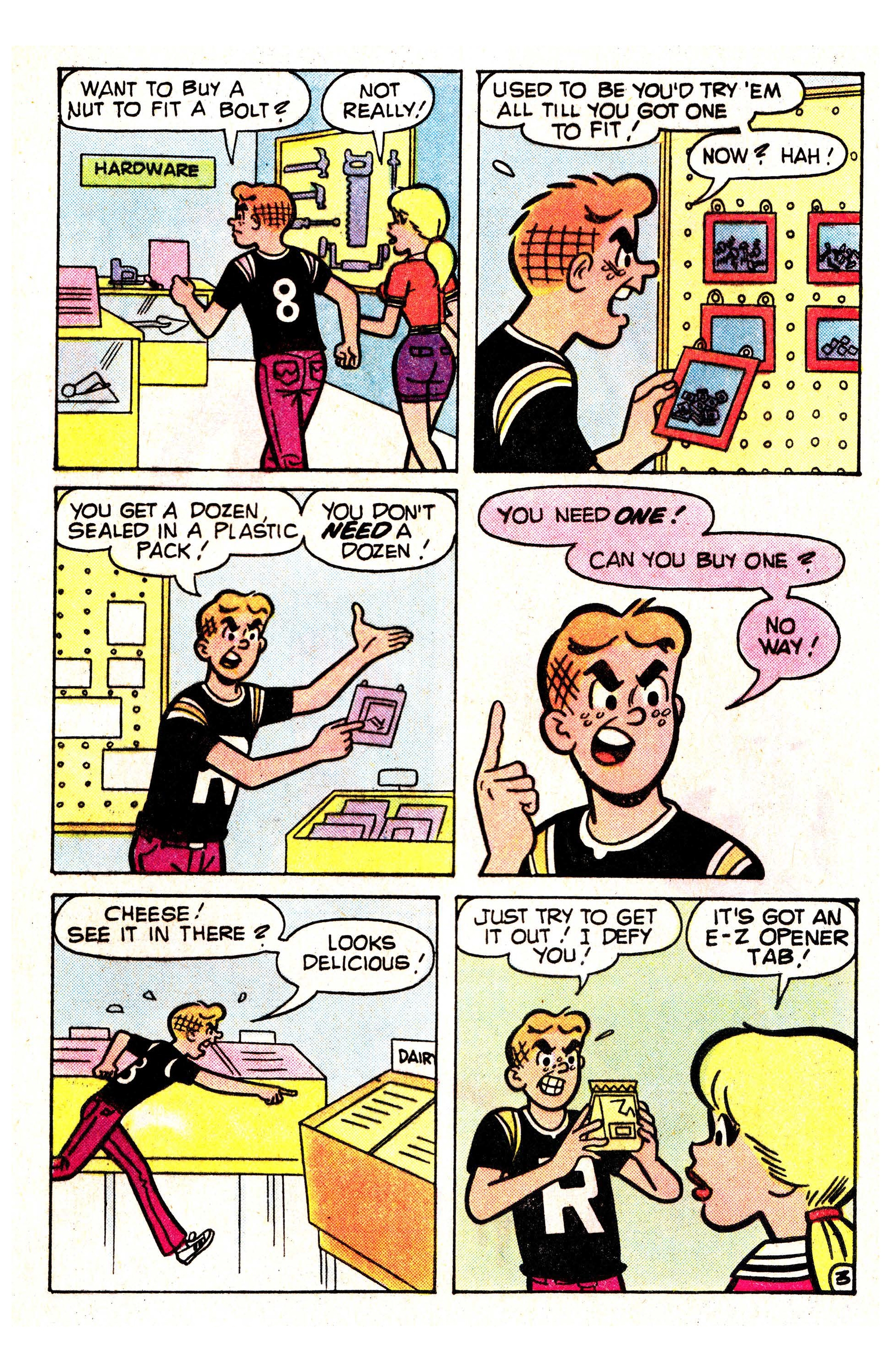 Read online Archie (1960) comic -  Issue #298 - 4