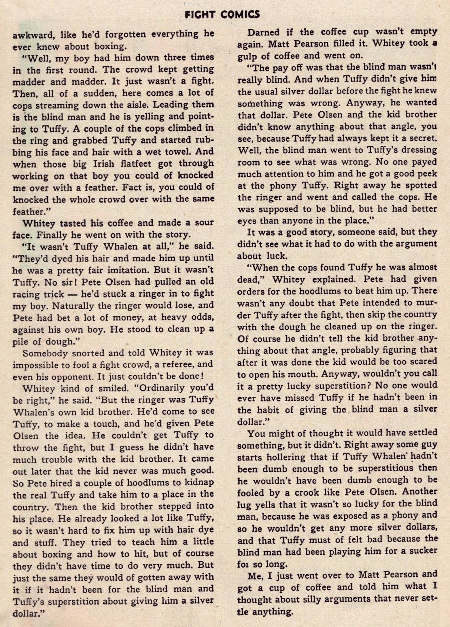 Read online Fight Comics comic -  Issue #46 - 34