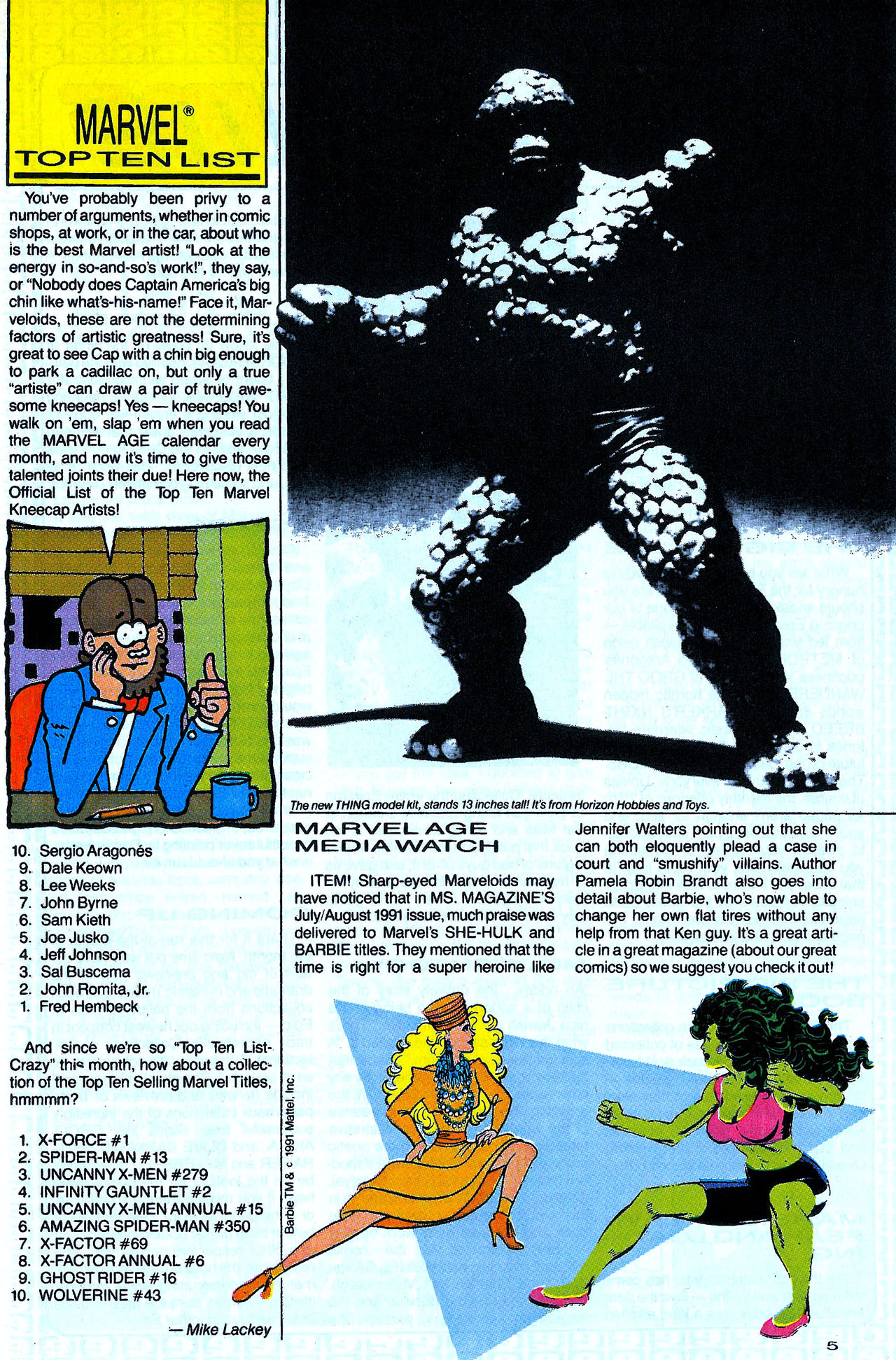 Read online Marvel Age comic -  Issue #106 - 7