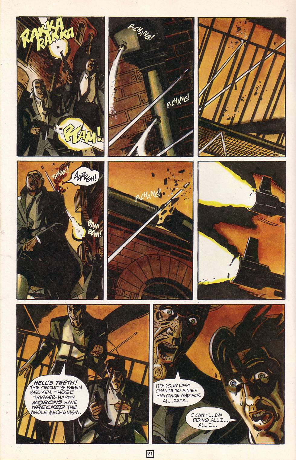 Read online Mobfire comic -  Issue #4 - 24