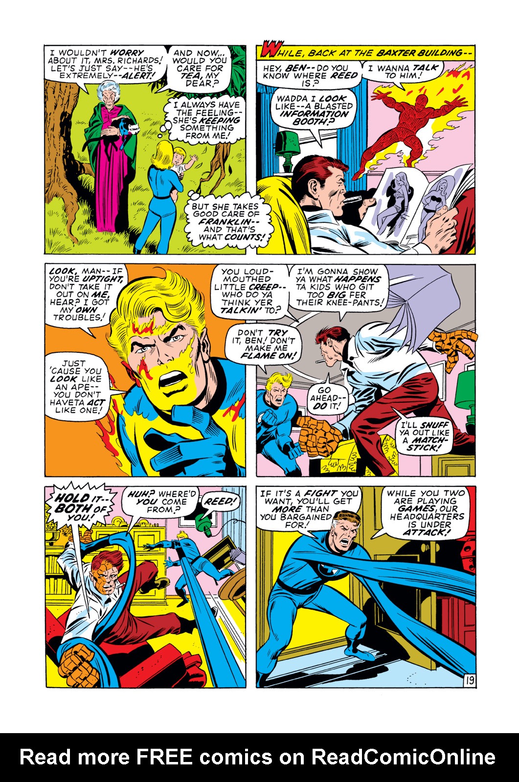 Read online Fantastic Four (1961) comic -  Issue #107 - 19