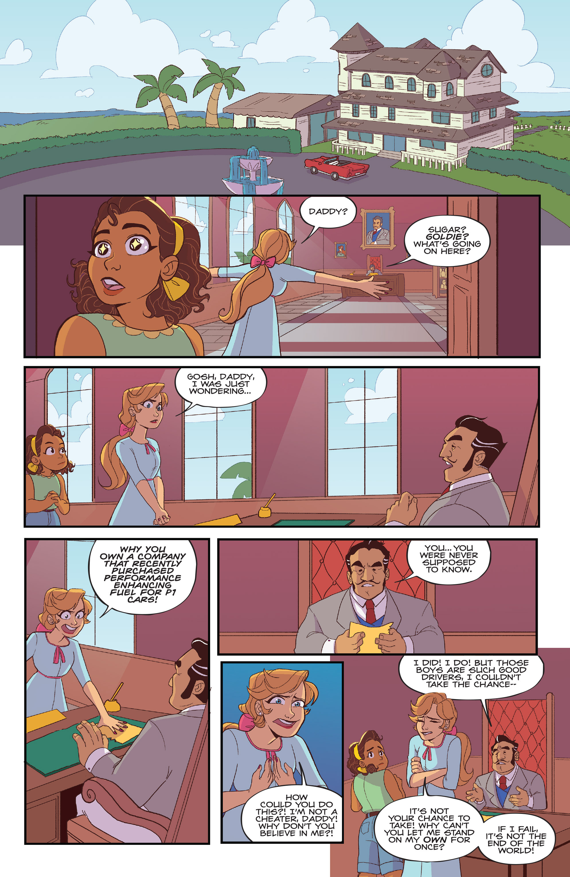 Read online Goldie Vance comic -  Issue #11 - 17