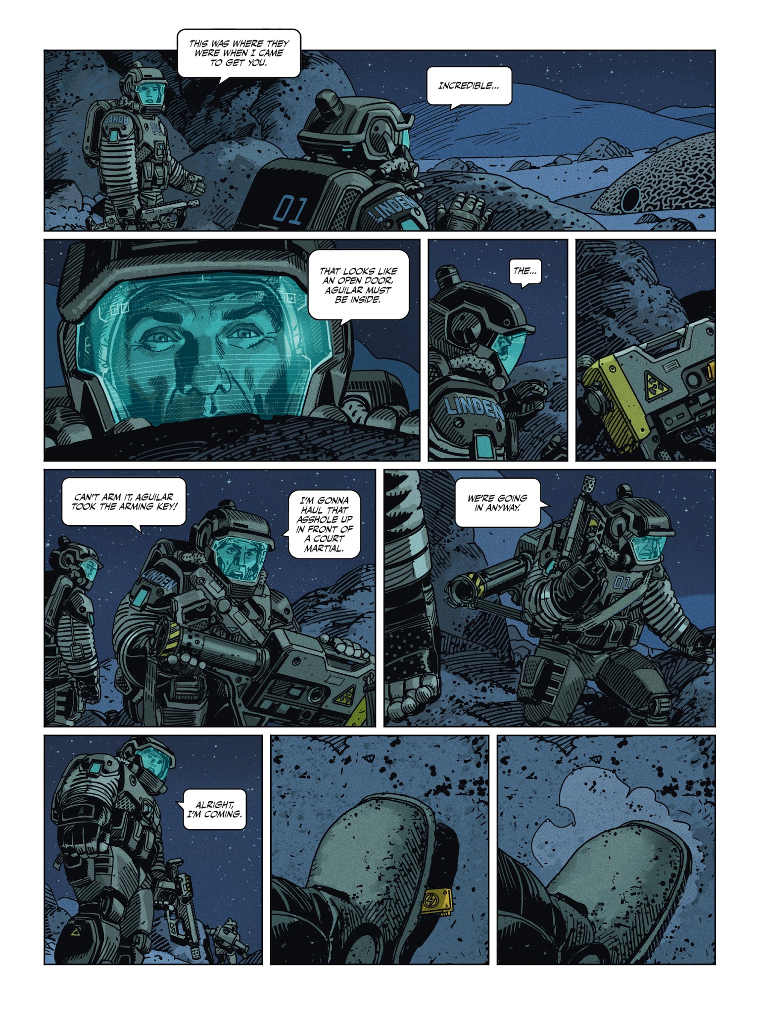 Read online Exo comic -  Issue #3 - 12