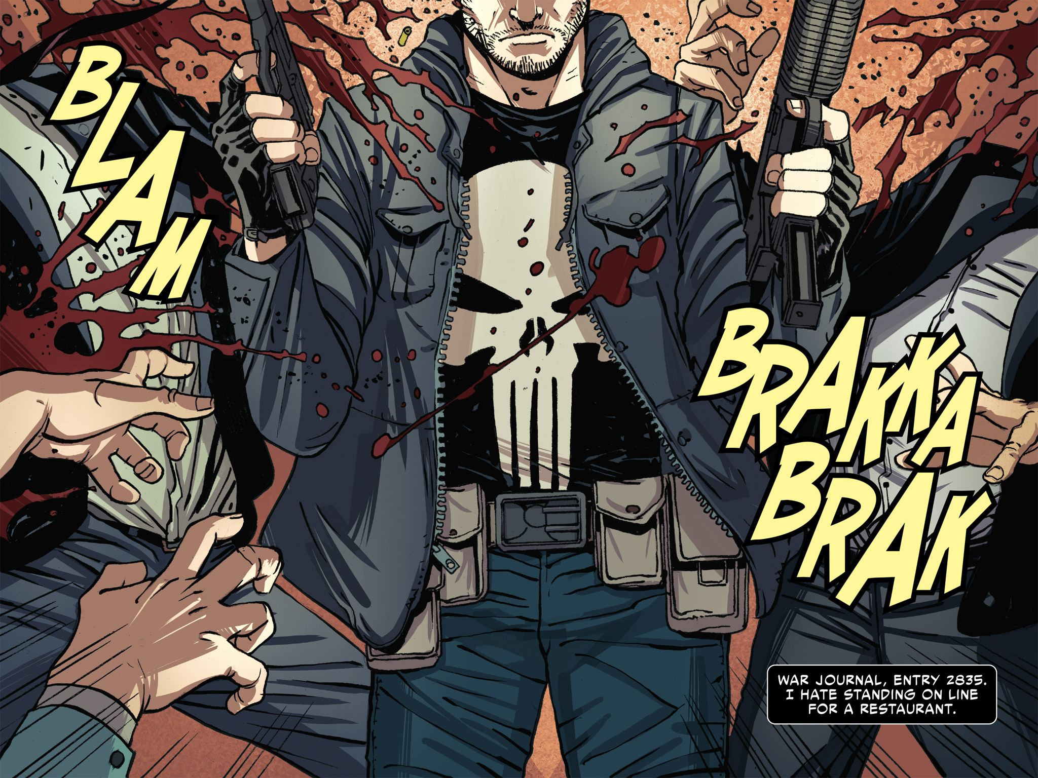 Read online Doctor Strange/Punisher: Magic Bullets Infinite Comic comic -  Issue #1 - 11