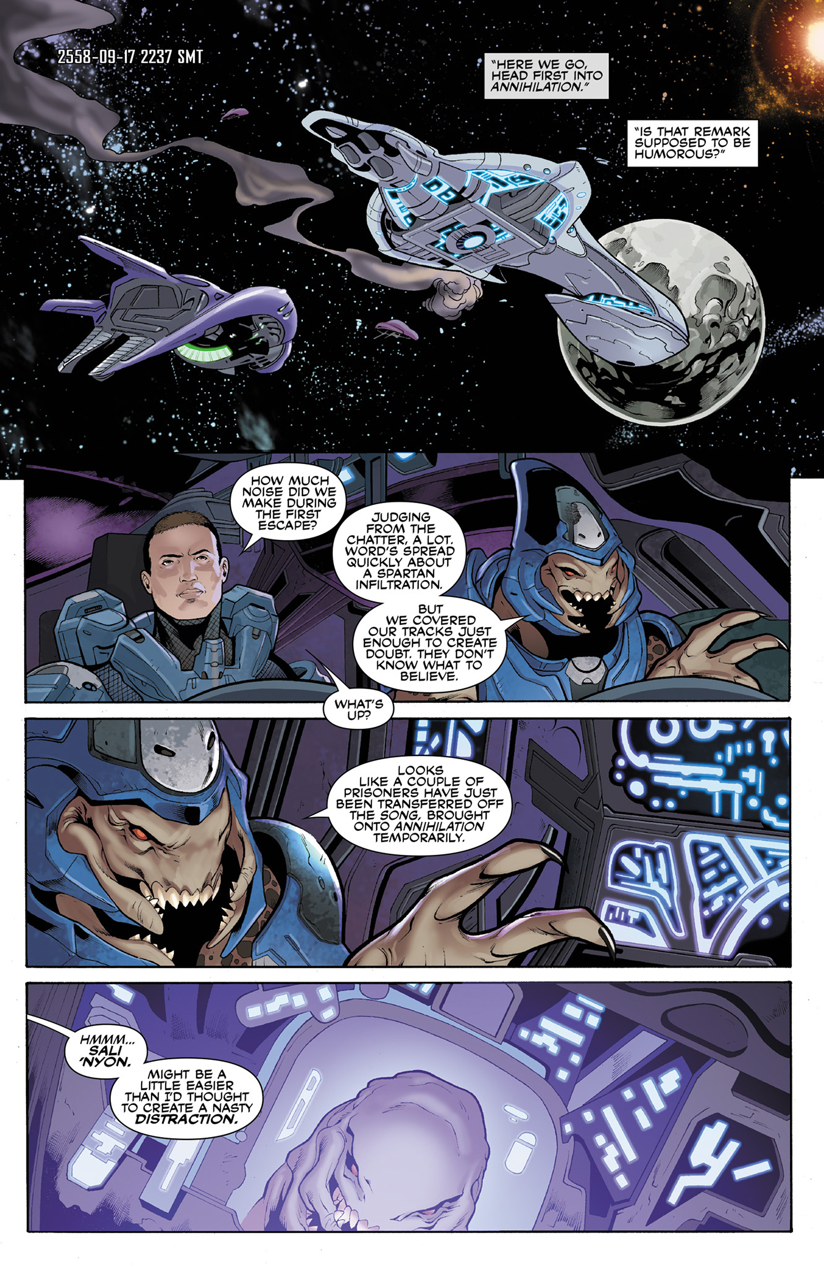 Read online Halo: Escalation comic -  Issue #20 - 20