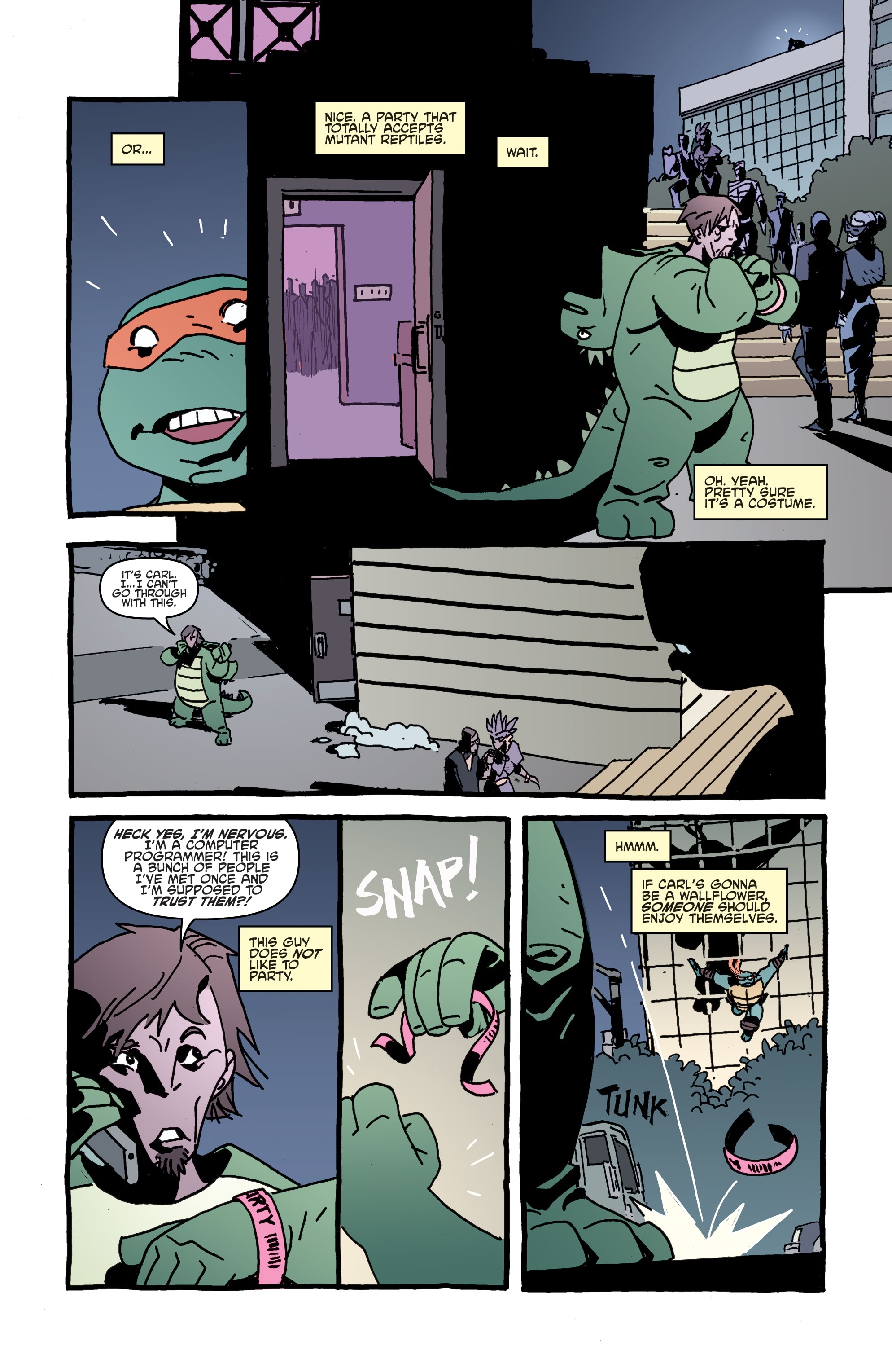 Read online Teenage Mutant Ninja Turtles: Best Of comic -  Issue # Michelangelo - 36