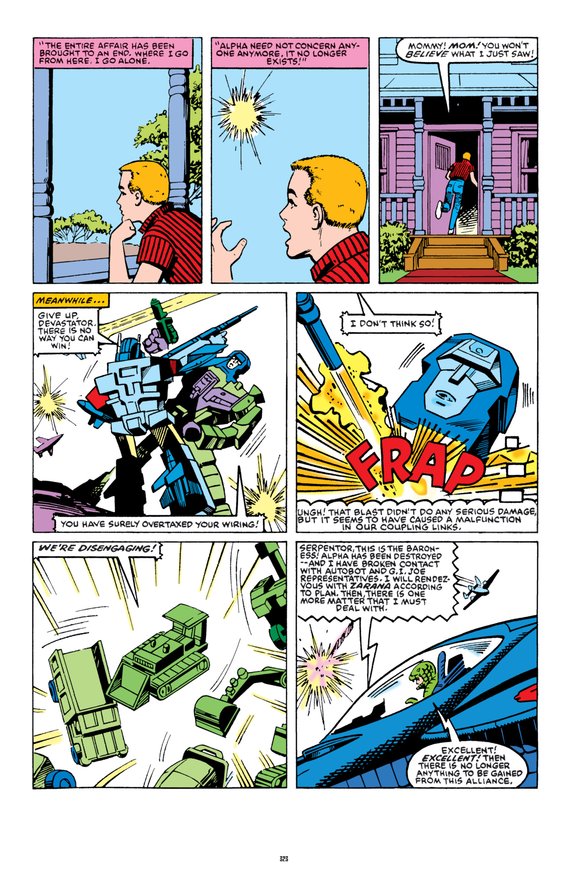 Read online The Transformers Classics comic -  Issue # TPB 8 - 320
