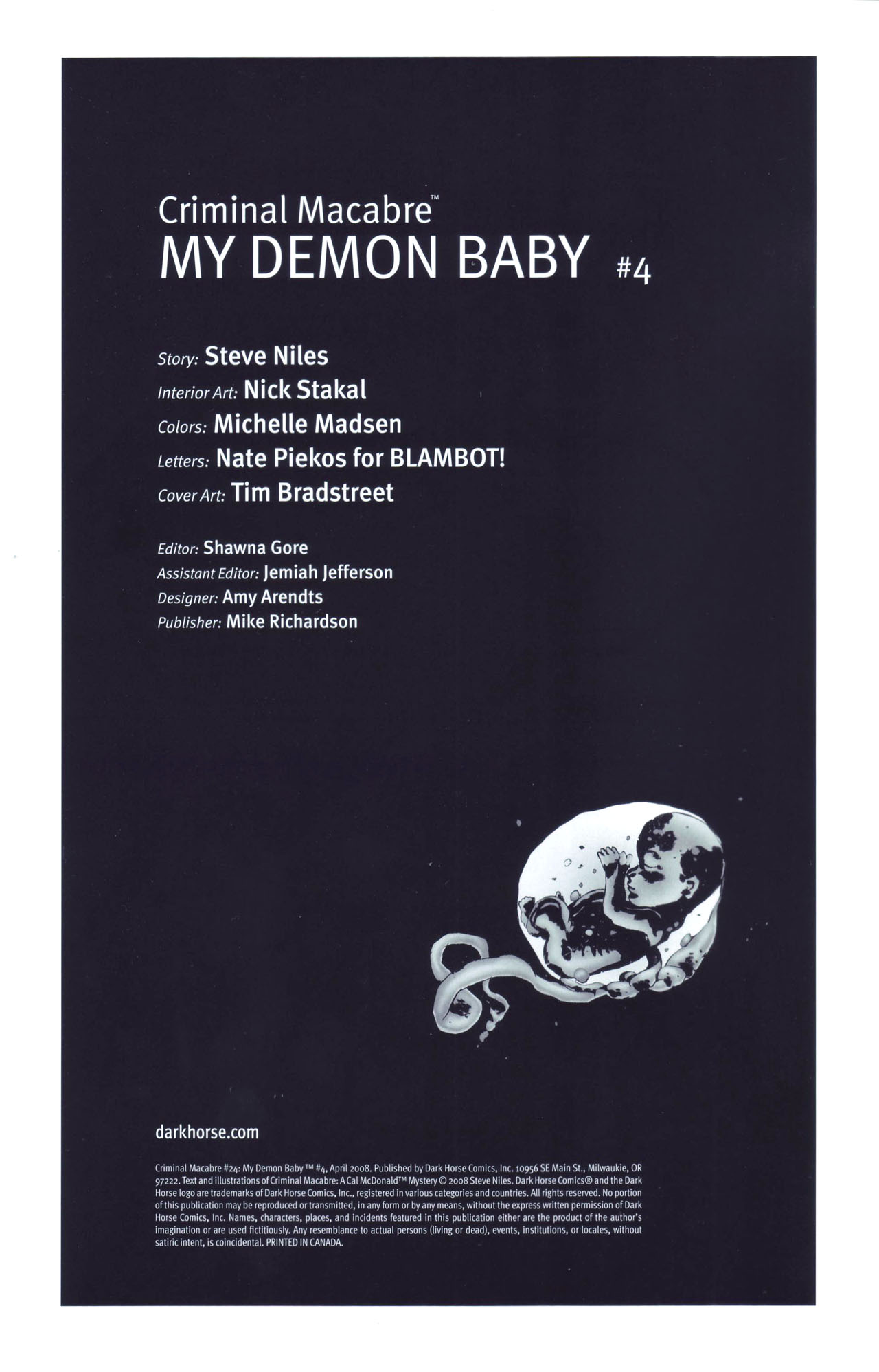 Read online Criminal Macabre: My Demon Baby comic -  Issue #4 - 2