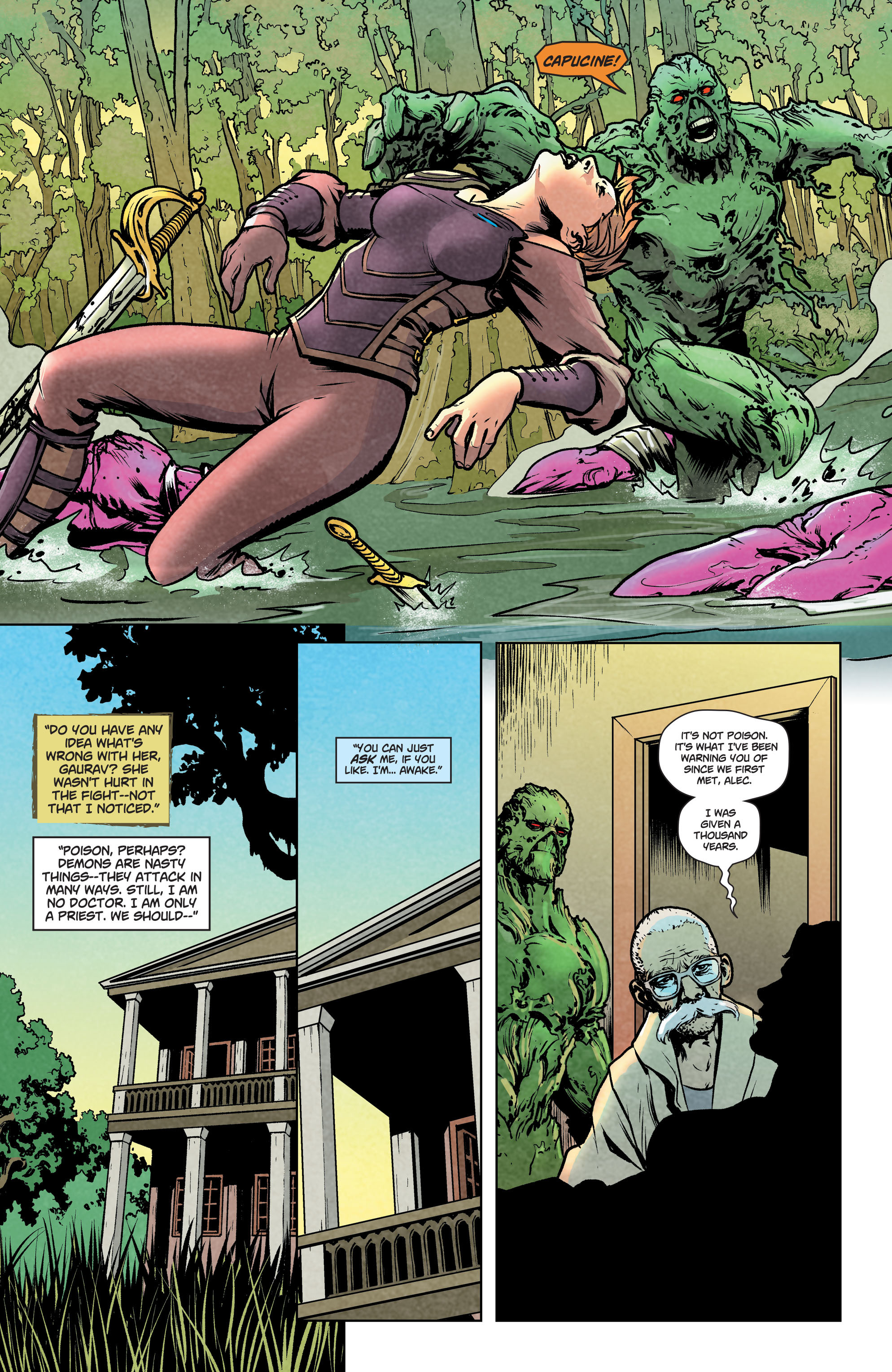 Read online Swamp Thing (2011) comic -  Issue # Annual 3 - 4