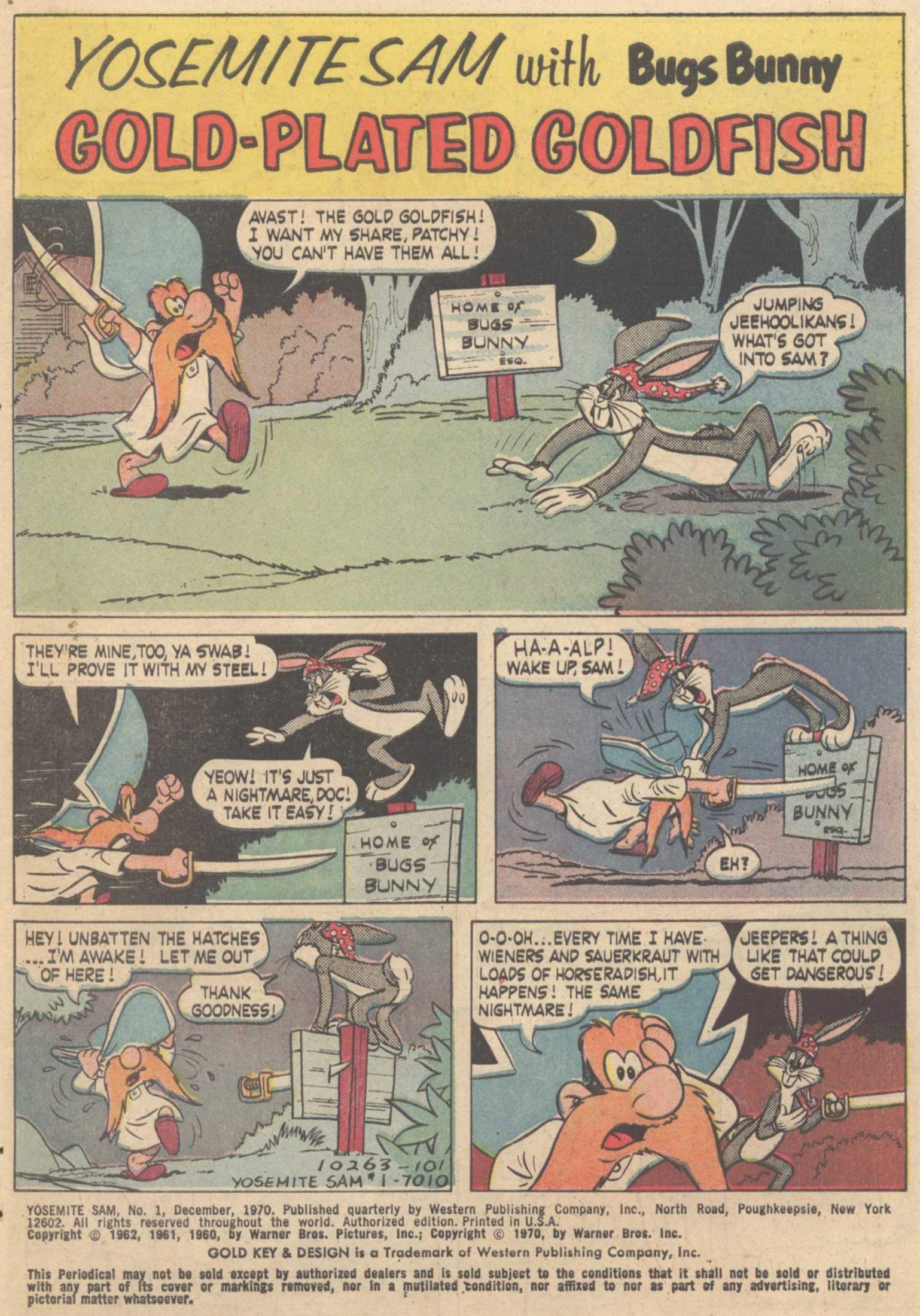 Read online Yosemite Sam and Bugs Bunny comic -  Issue #1 - 3