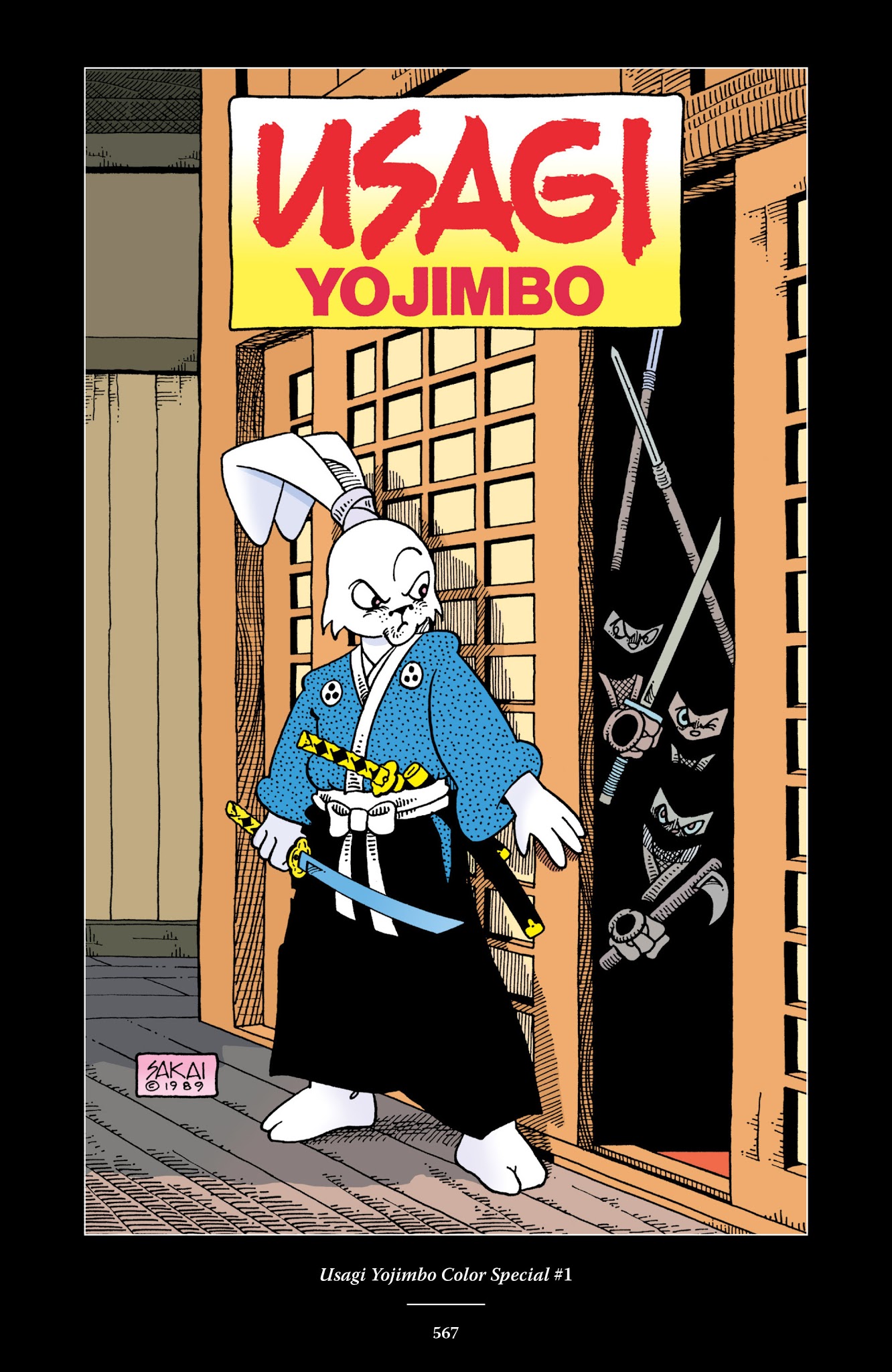 Read online The Usagi Yojimbo Saga comic -  Issue # TPB 5 - 560