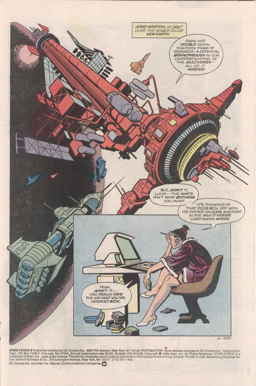 Read online Atari Force (1984) comic -  Issue #9 - 2