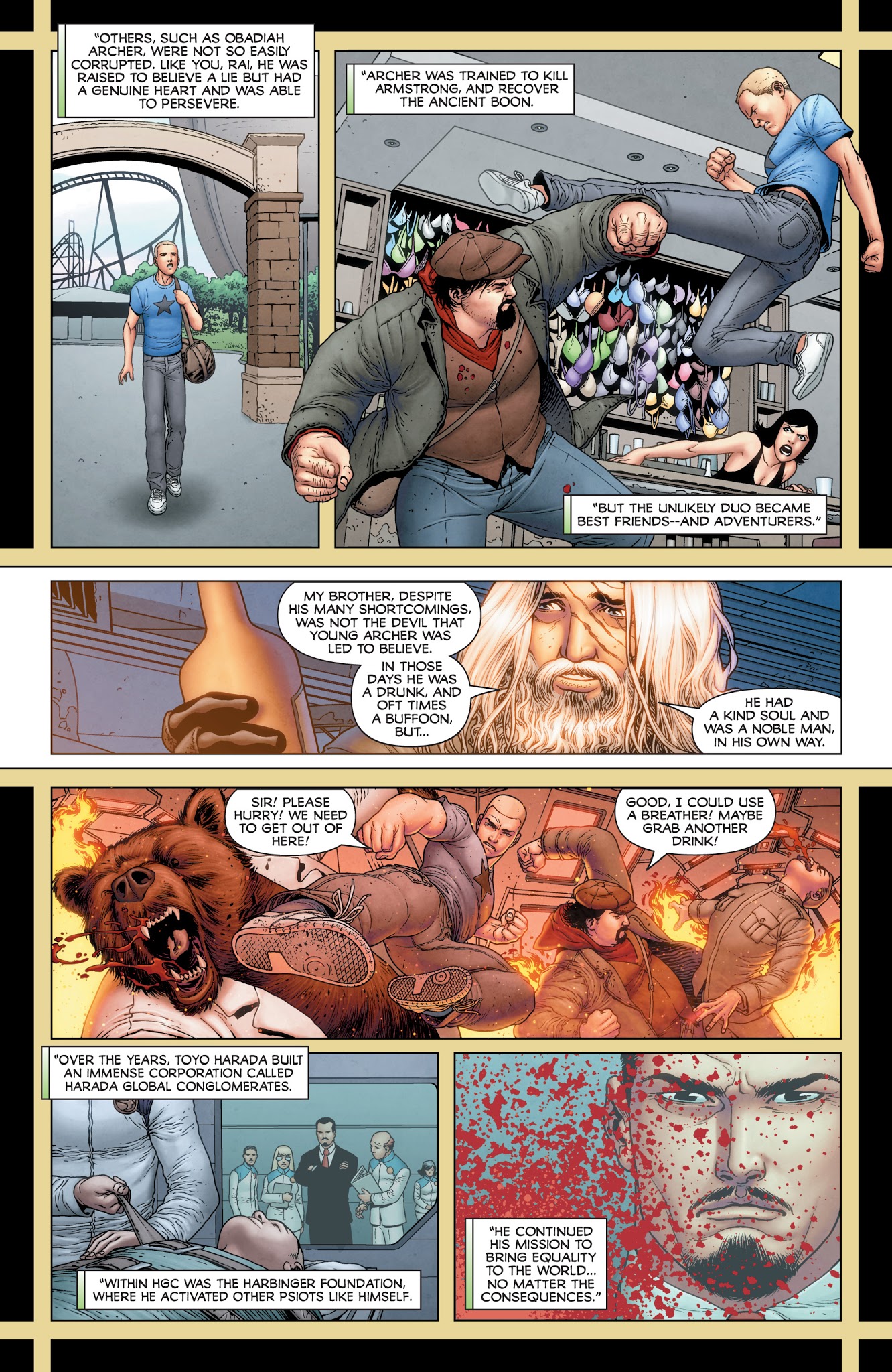 Read online Rai: The History of the Valiant Universe comic -  Issue # Full - 14