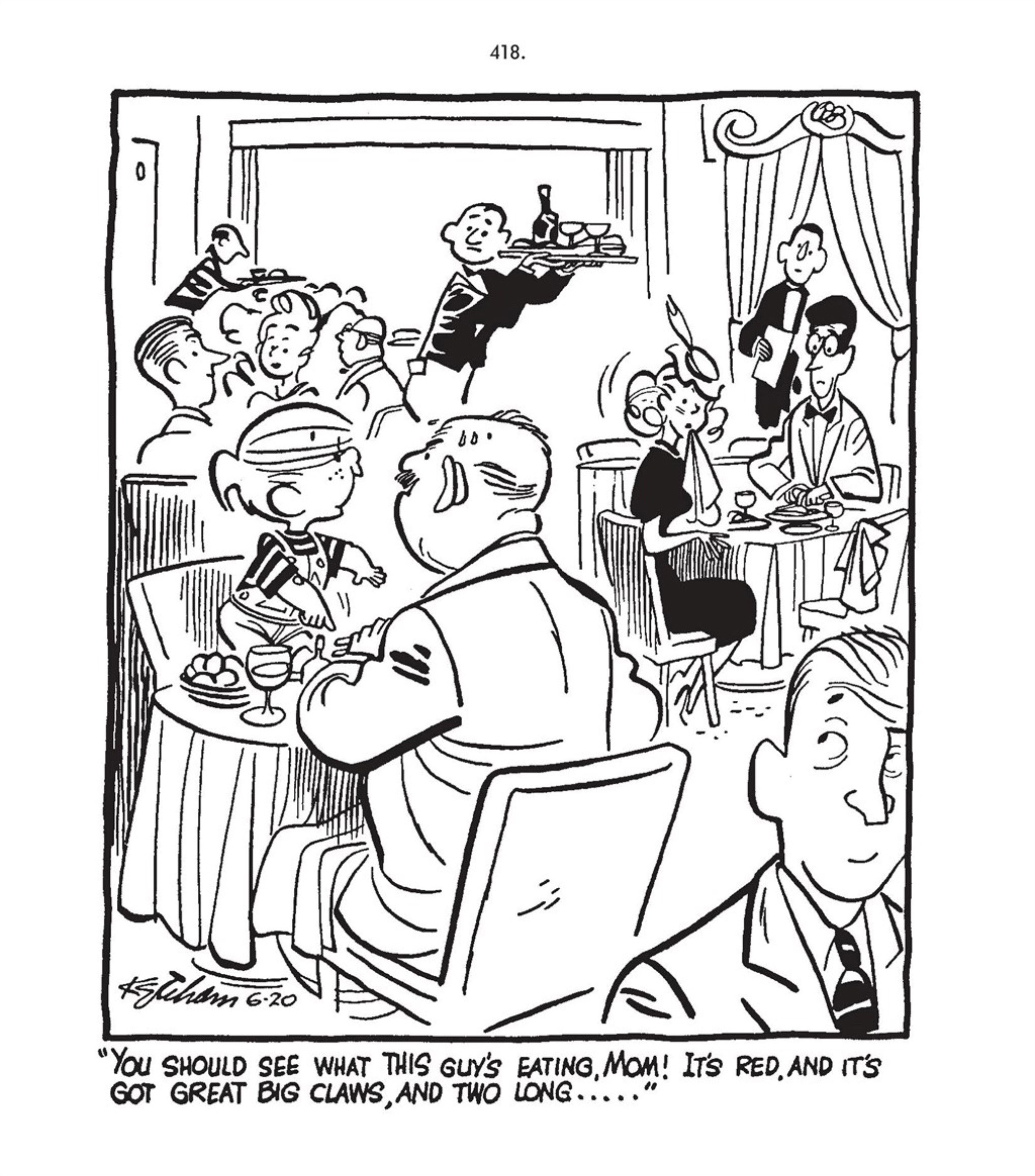 Read online Hank Ketcham's Complete Dennis the Menace comic -  Issue # TPB 1 (Part 5) - 44