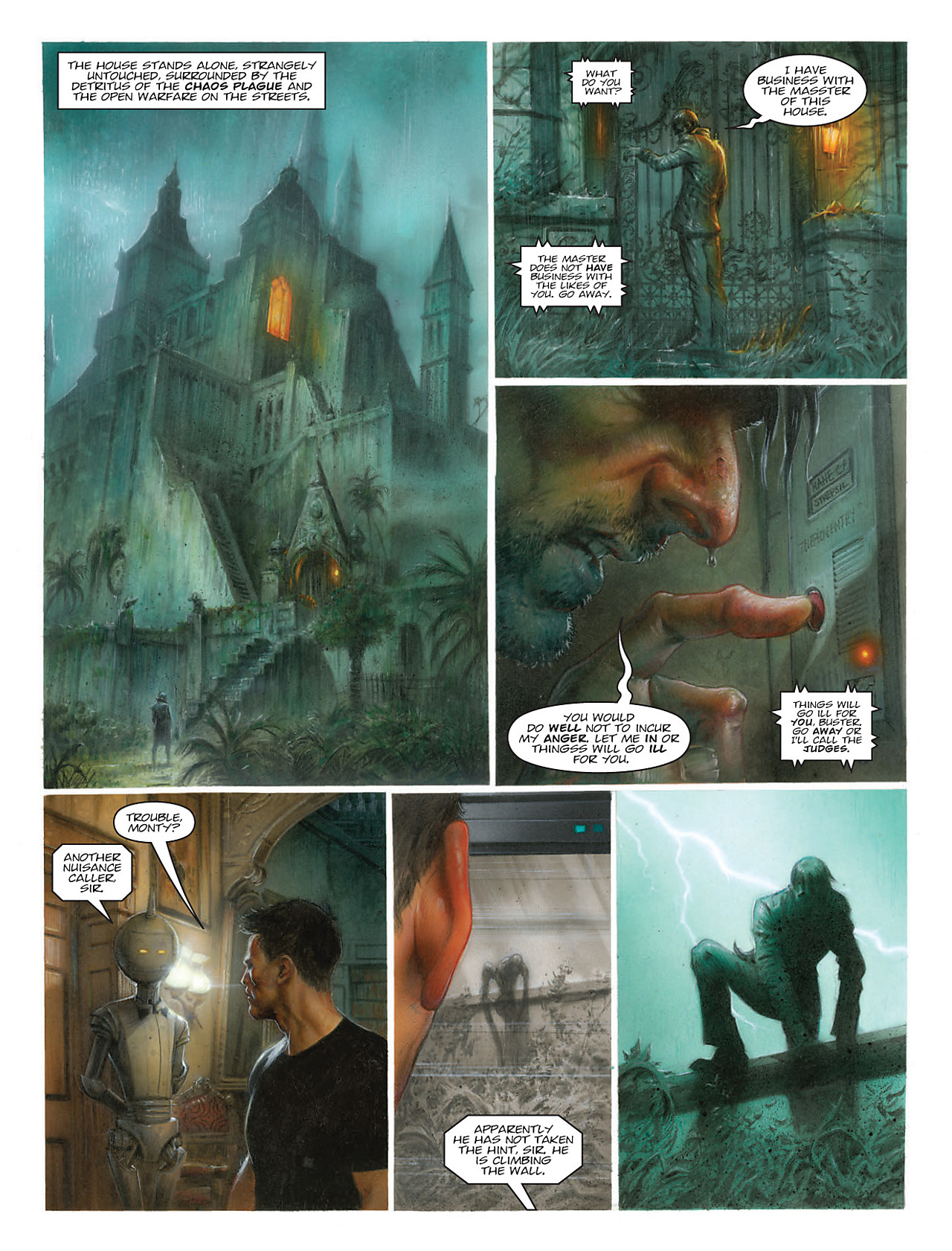 Read online Judge Dredd: Dark Justice comic -  Issue # TPB - 4
