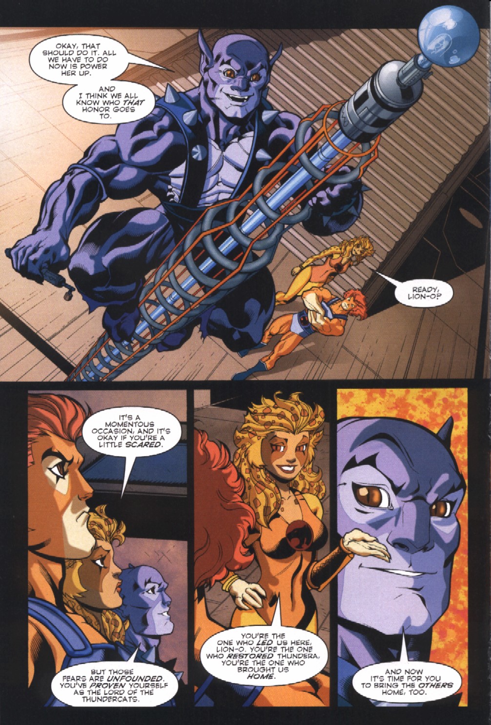 Read online ThunderCats (2002) comic -  Issue #4 - 7