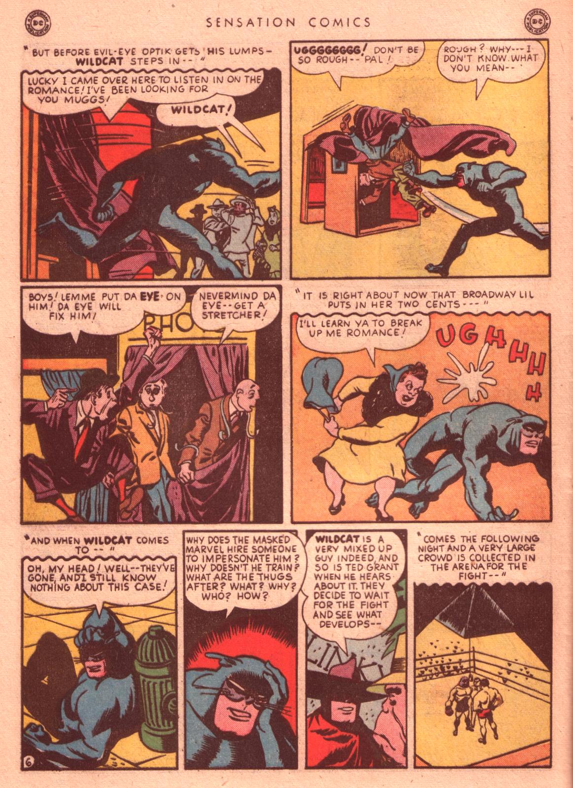 Read online Sensation (Mystery) Comics comic -  Issue #35 - 46